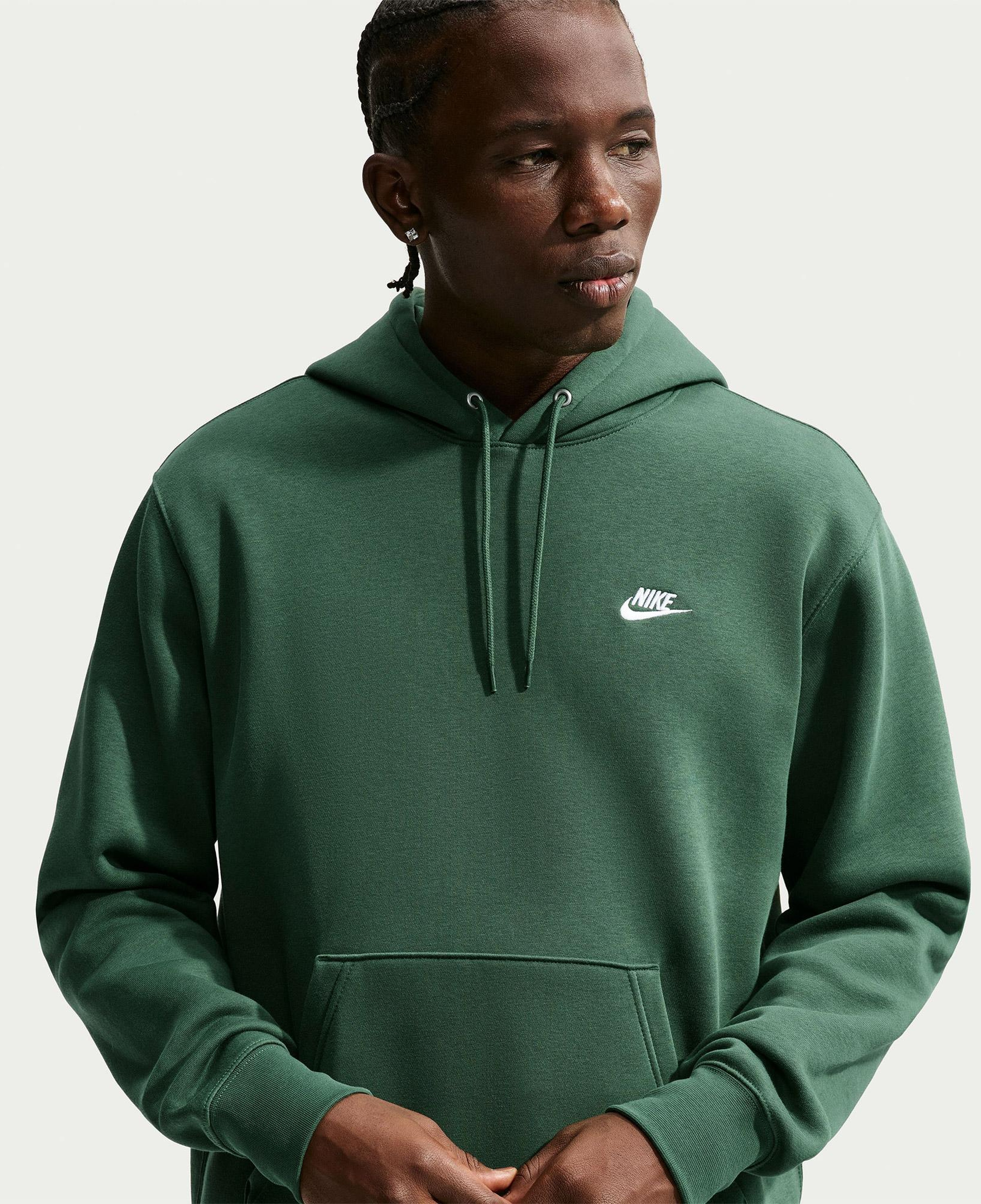Nike Club Pullover Fleeece Erkek Yeşil Hoodie