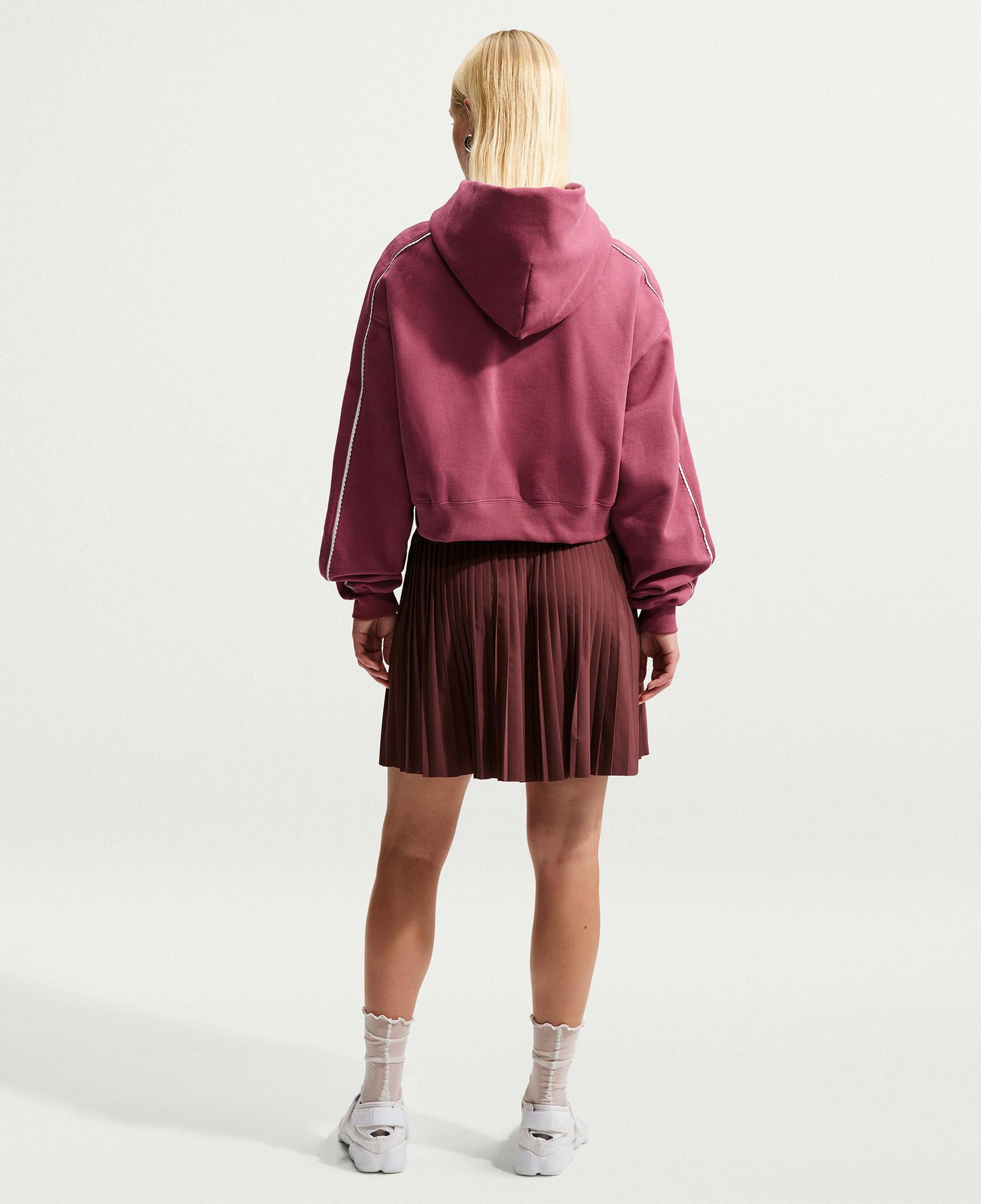 Nike Studio Fleece Kadın Pembe Hoodie