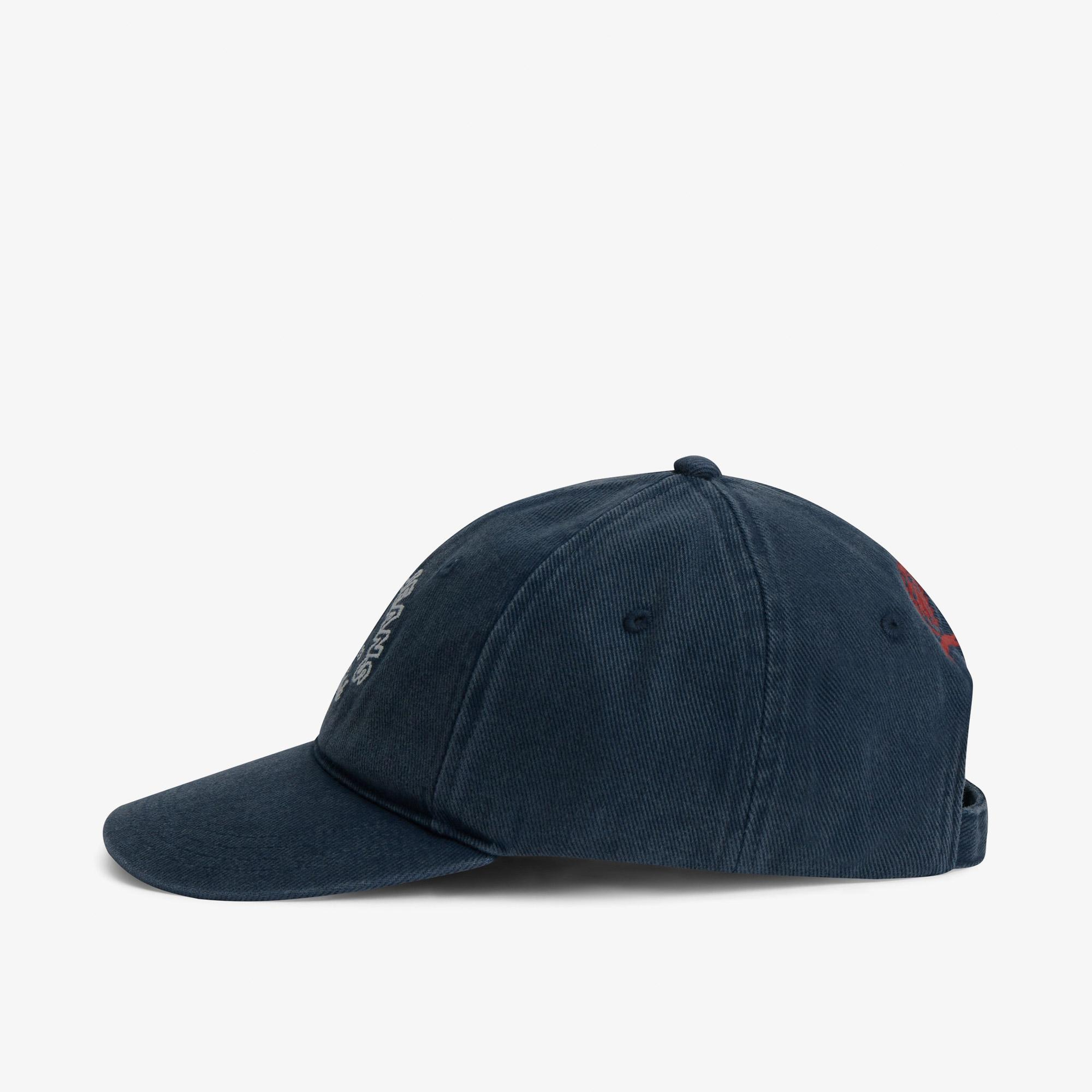 Tommy Hilfiger Sports Club Washed Erkek Mavi Şapka