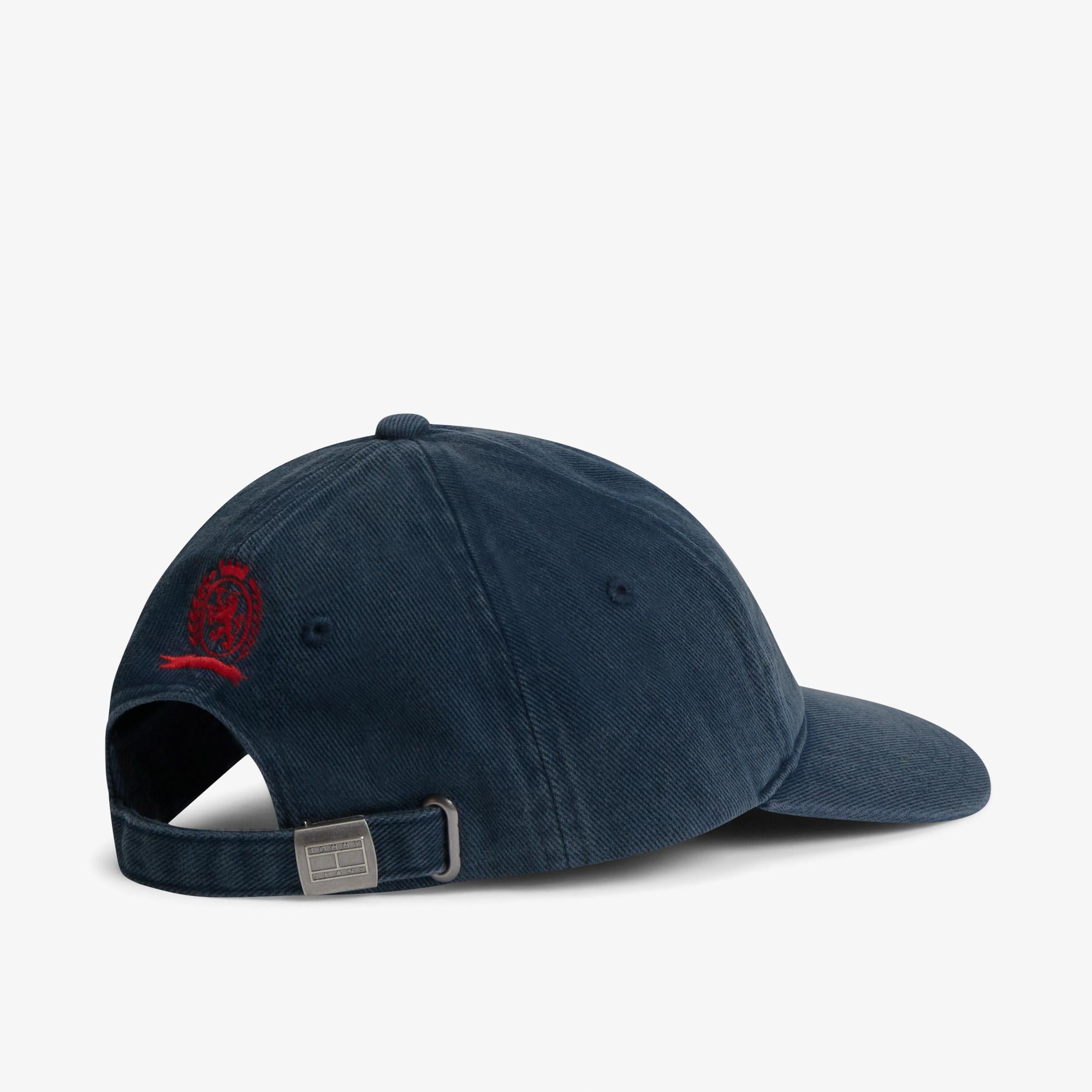 Tommy Hilfiger Sports Club Washed Erkek Mavi Şapka