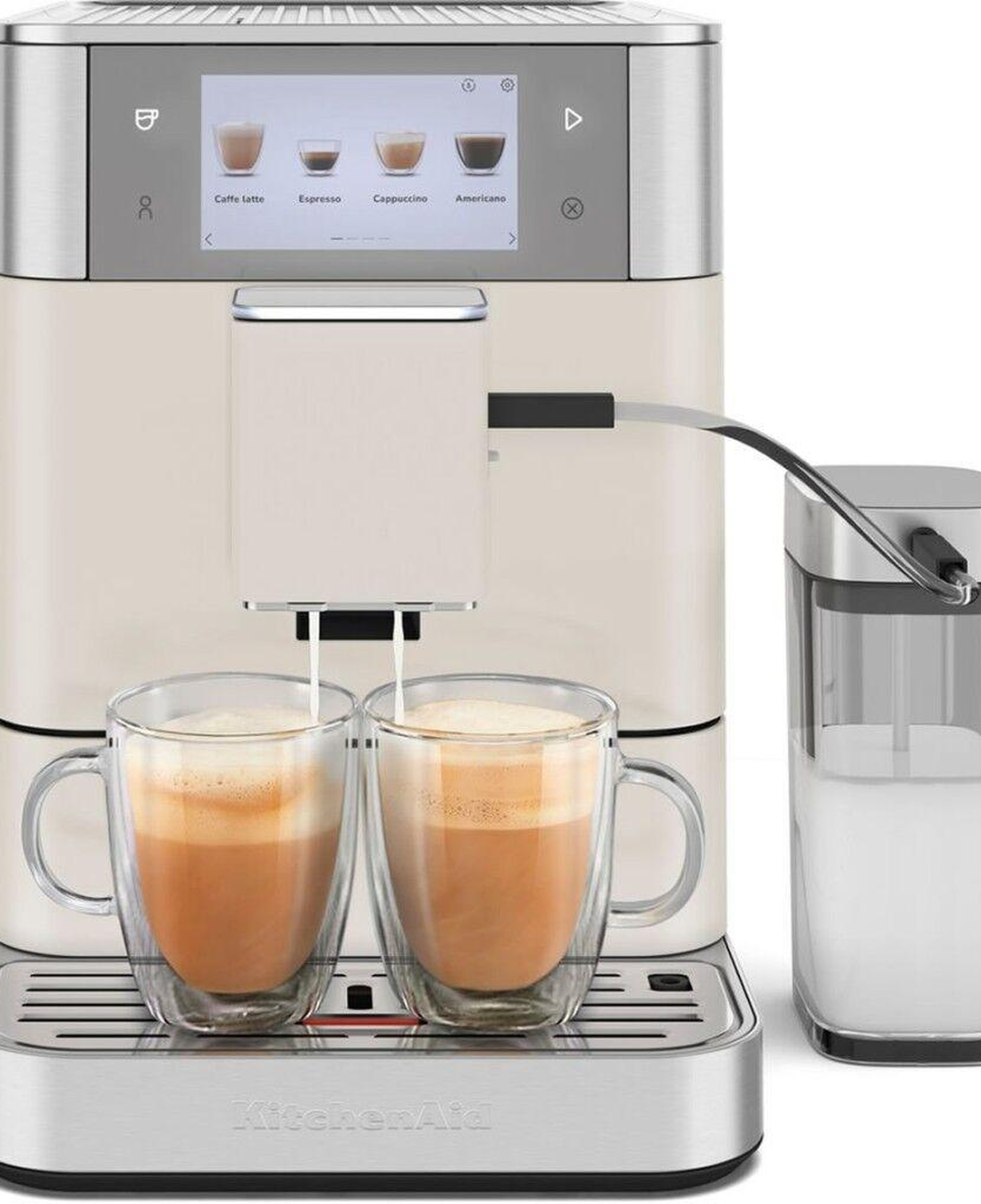 KitchenAid KF8 5KES8558EPL Tam Otomatik Espresso Makinesi – Porcelain White
