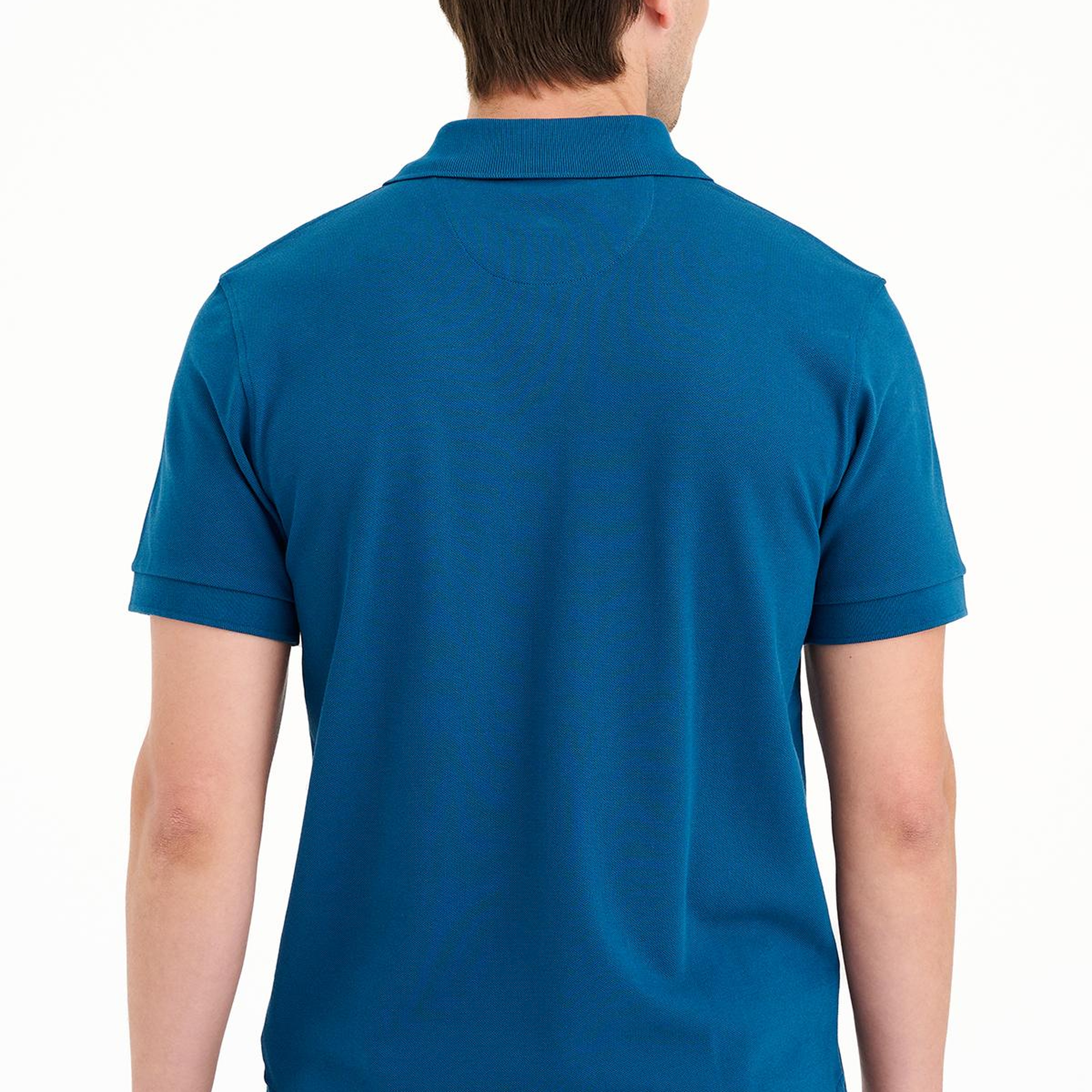 Erkek İndigo Pike Polo Yaka T-Shirt