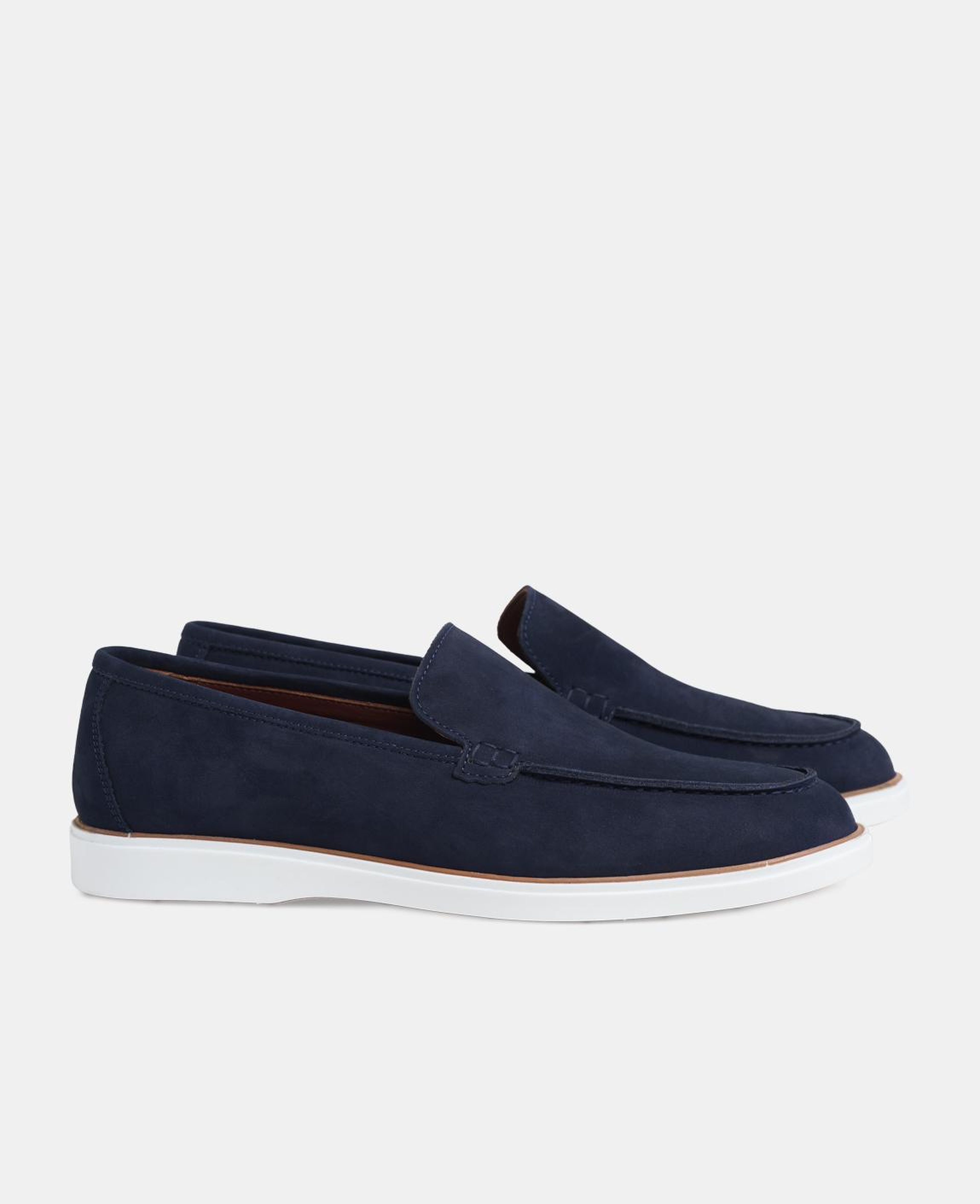 Erkek Kahverengi Nubuk Loafer