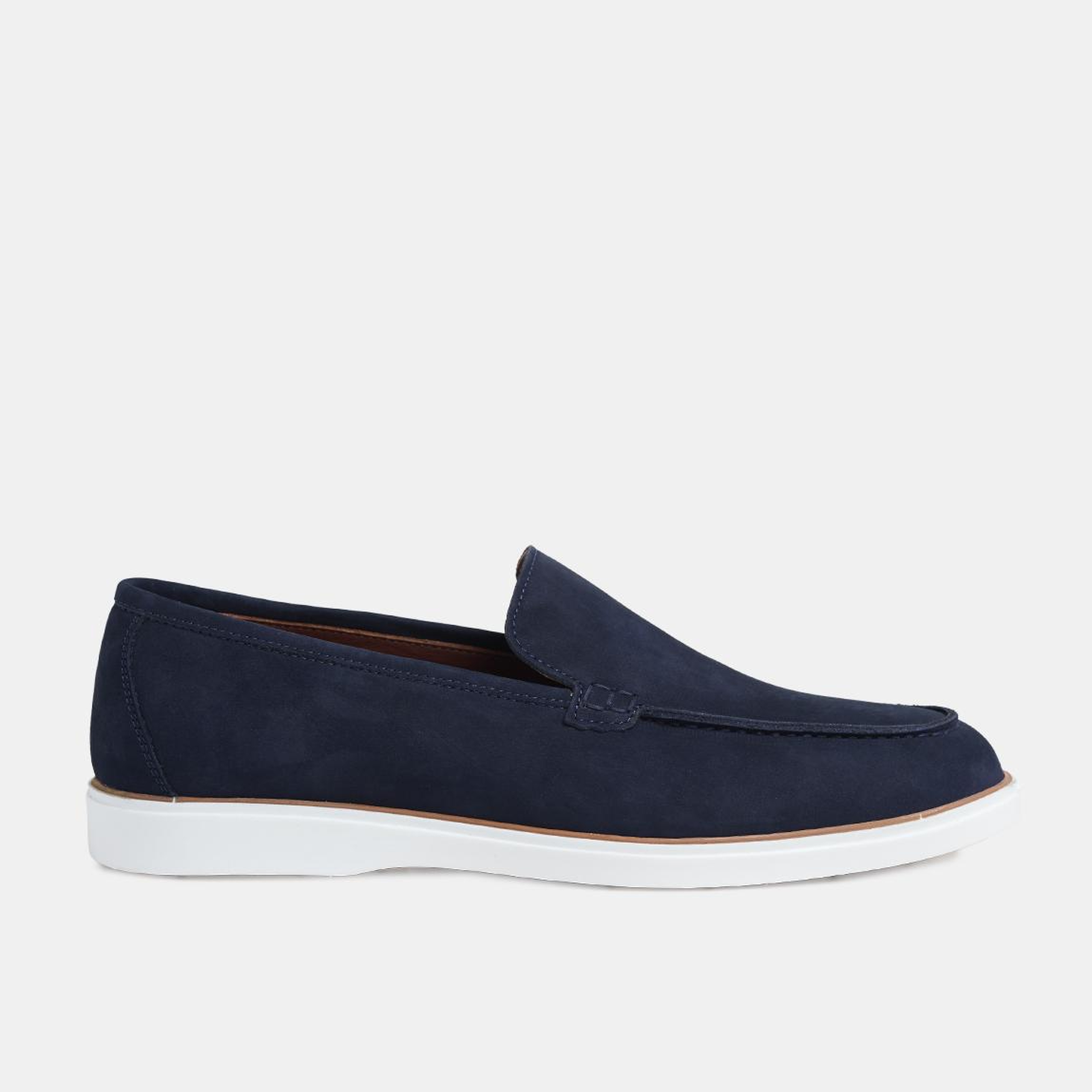 Erkek Kahverengi Nubuk Loafer
