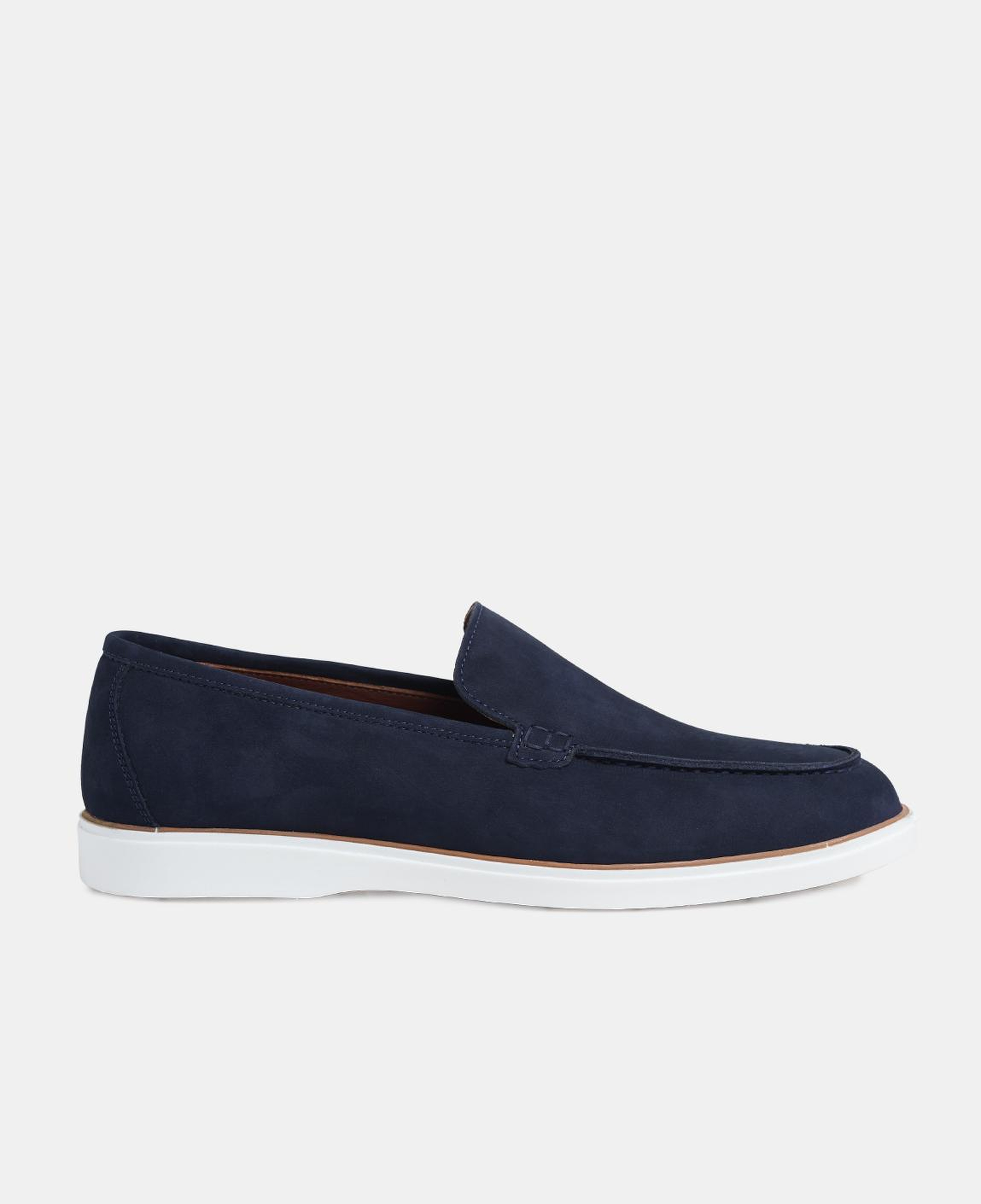 Erkek Kahverengi Nubuk Loafer