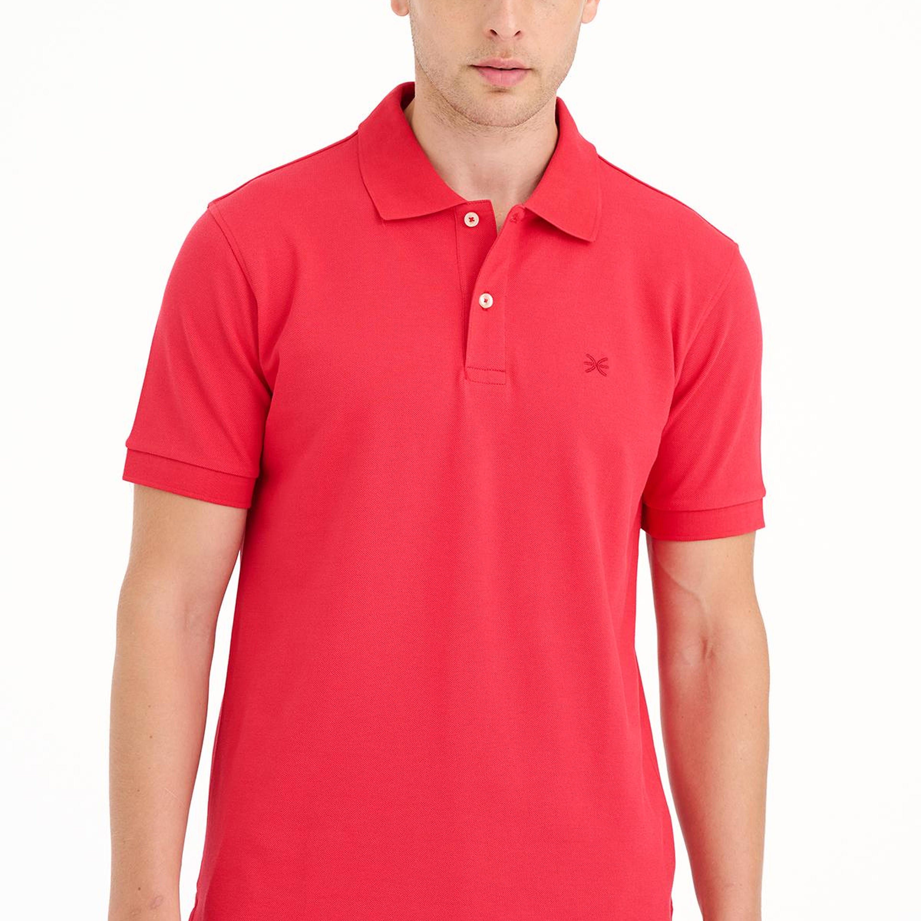 Erkek Mercan Pike Polo Yaka T-Shirt
