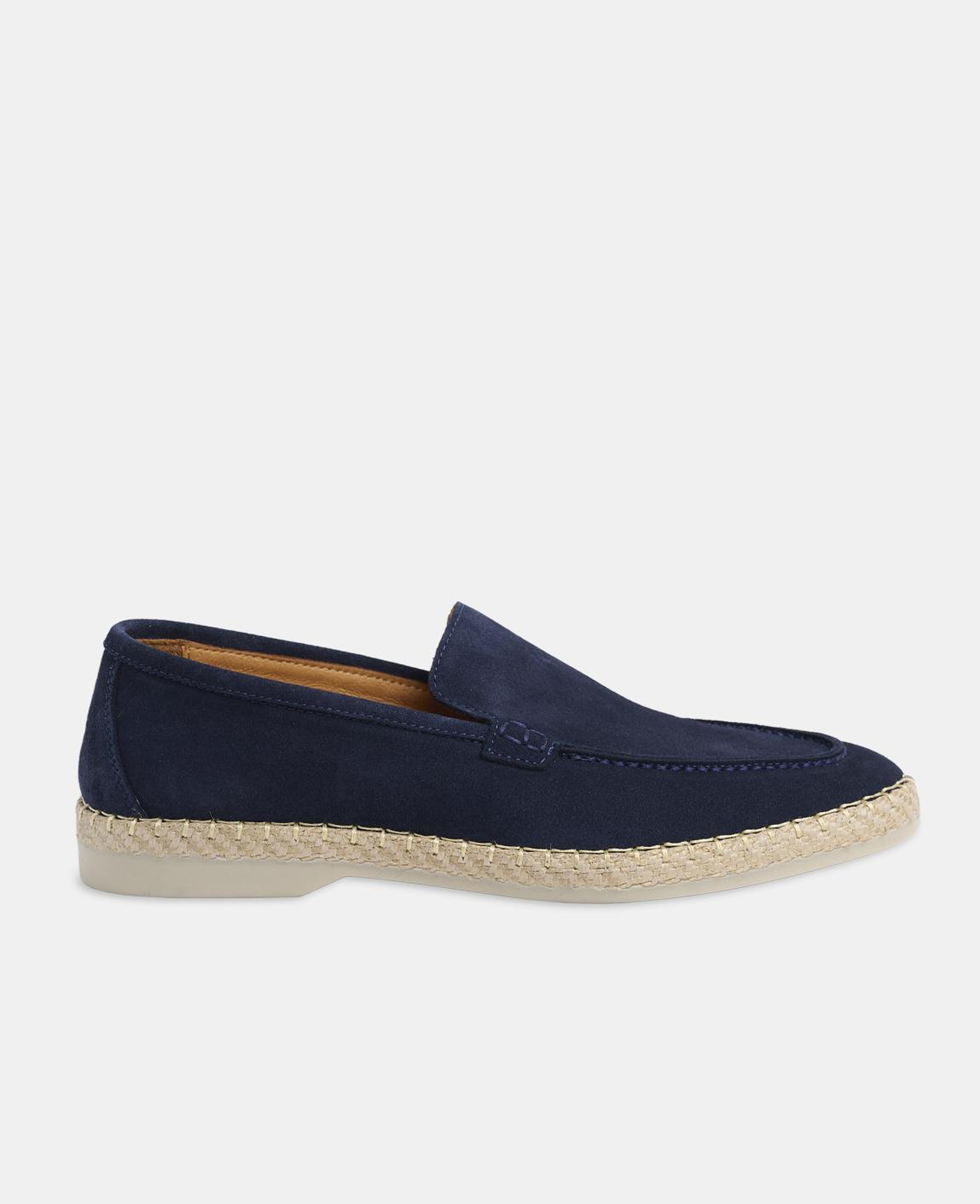 Erkek Lacivert Süet Loafer
