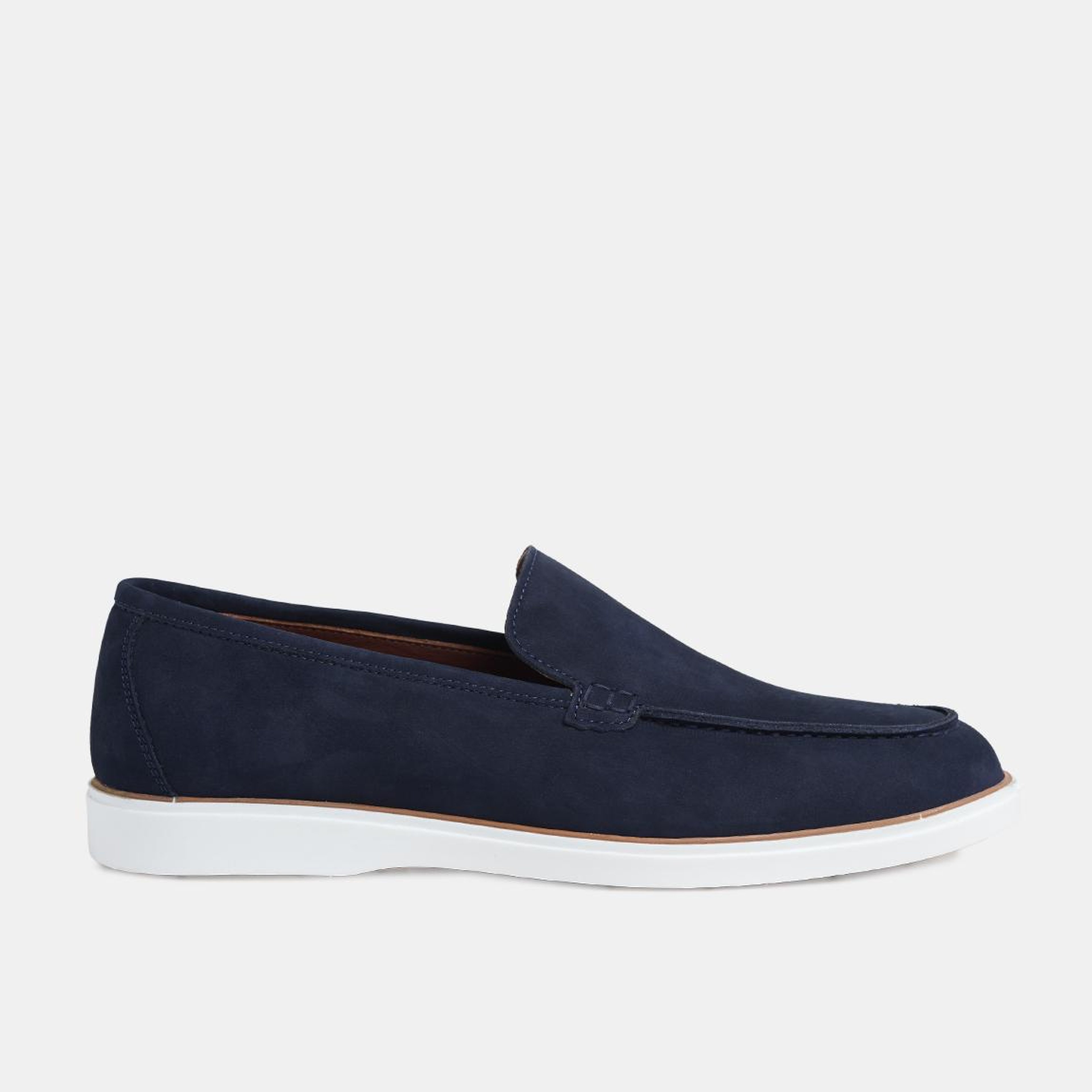 Erkek Kahverengi Nubuk Loafer