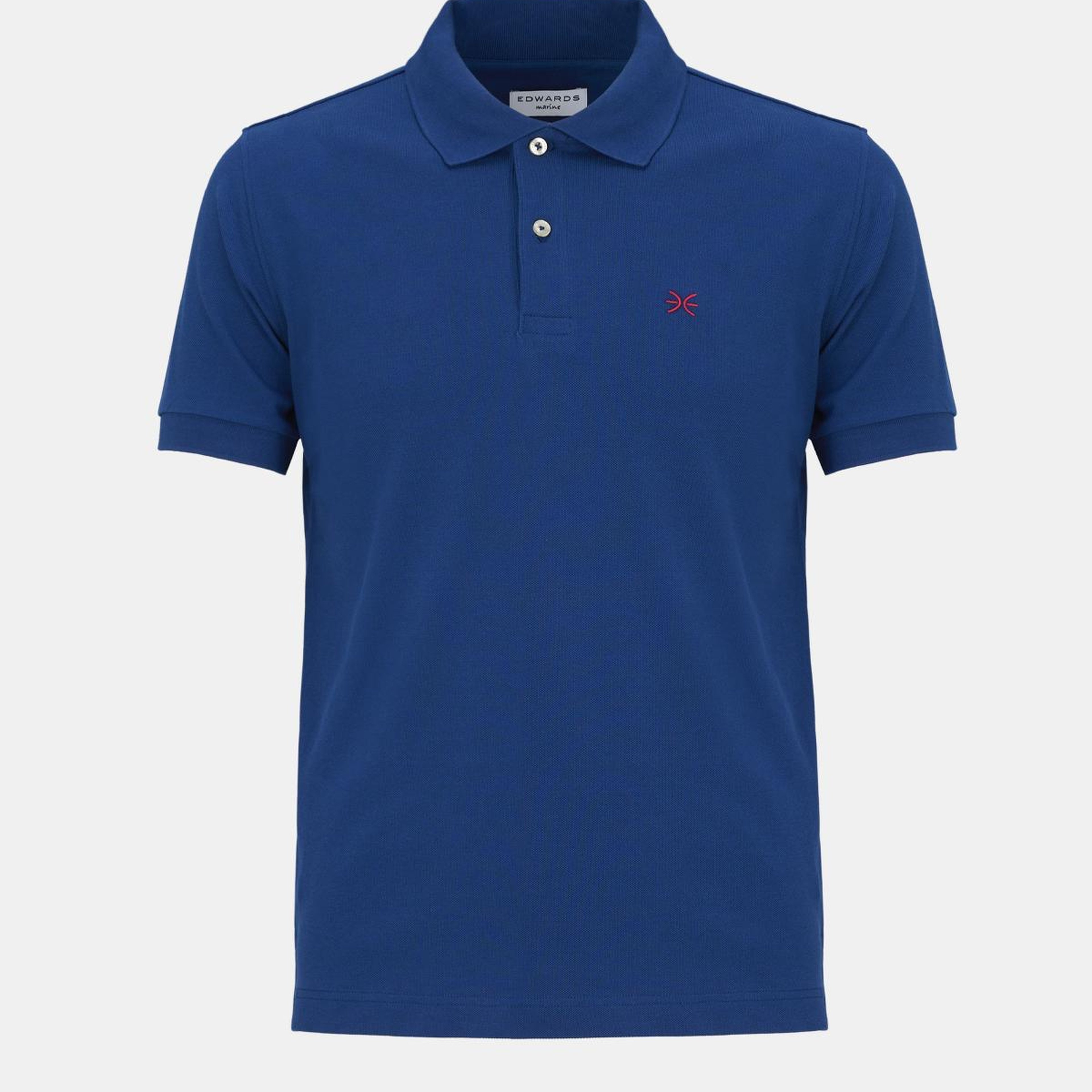 Erkek Açık Lacivert Pike Polo Yaka T-Shirt