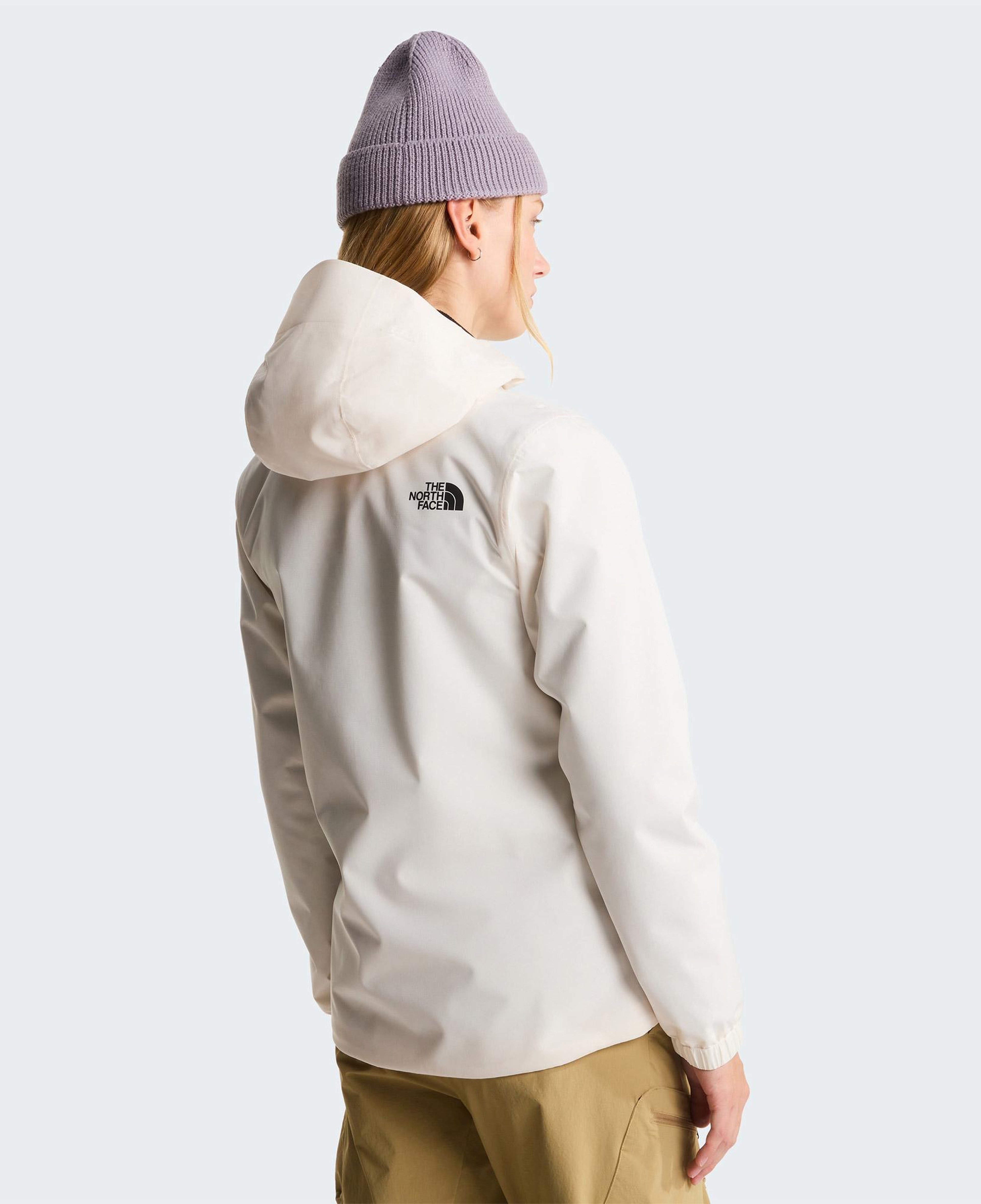 The North Face Quest DryVent Kadın Beyaz Yağmurluk