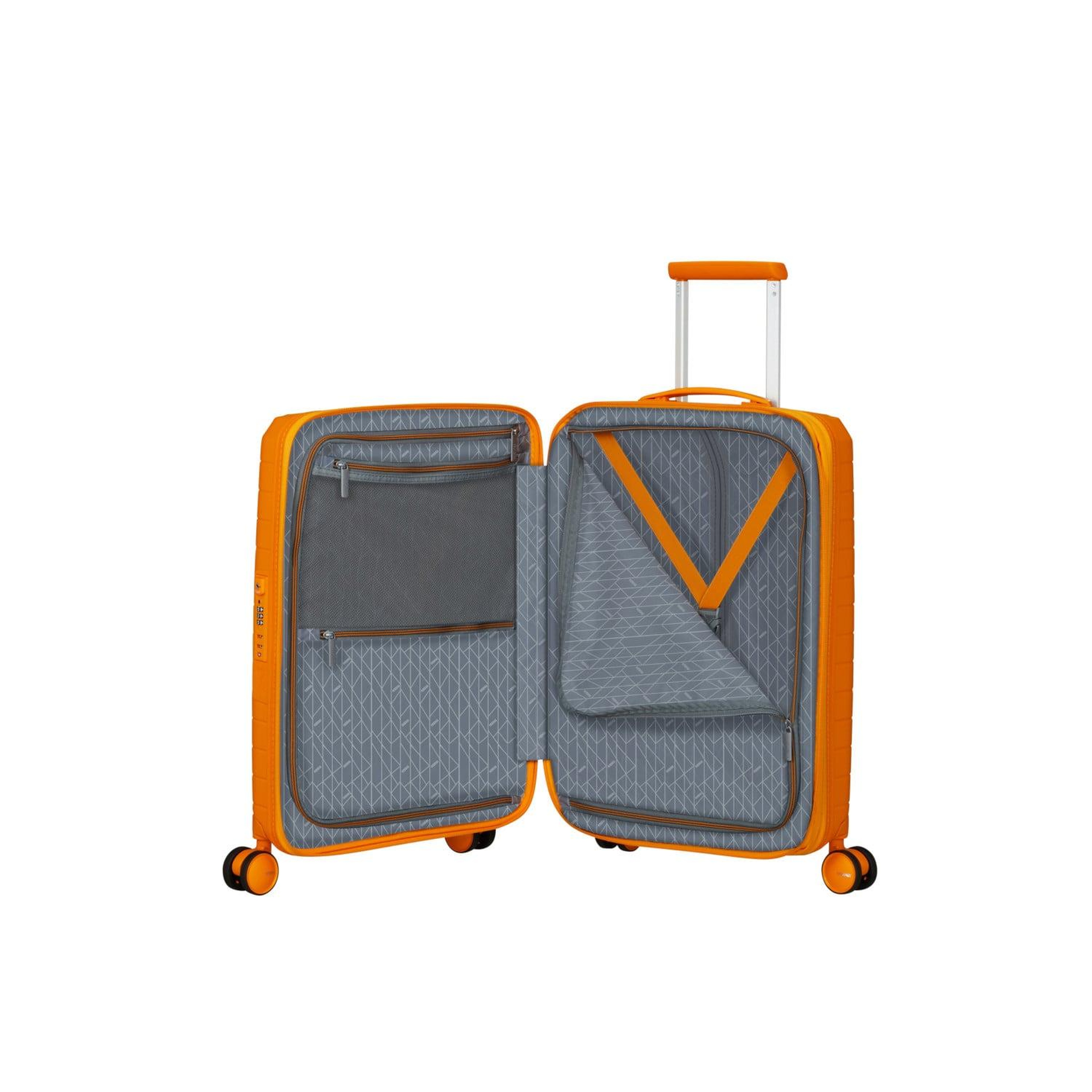 American Tourister Fastforward Turuncu Körüklü 55/20 Kabin Boy Valiz