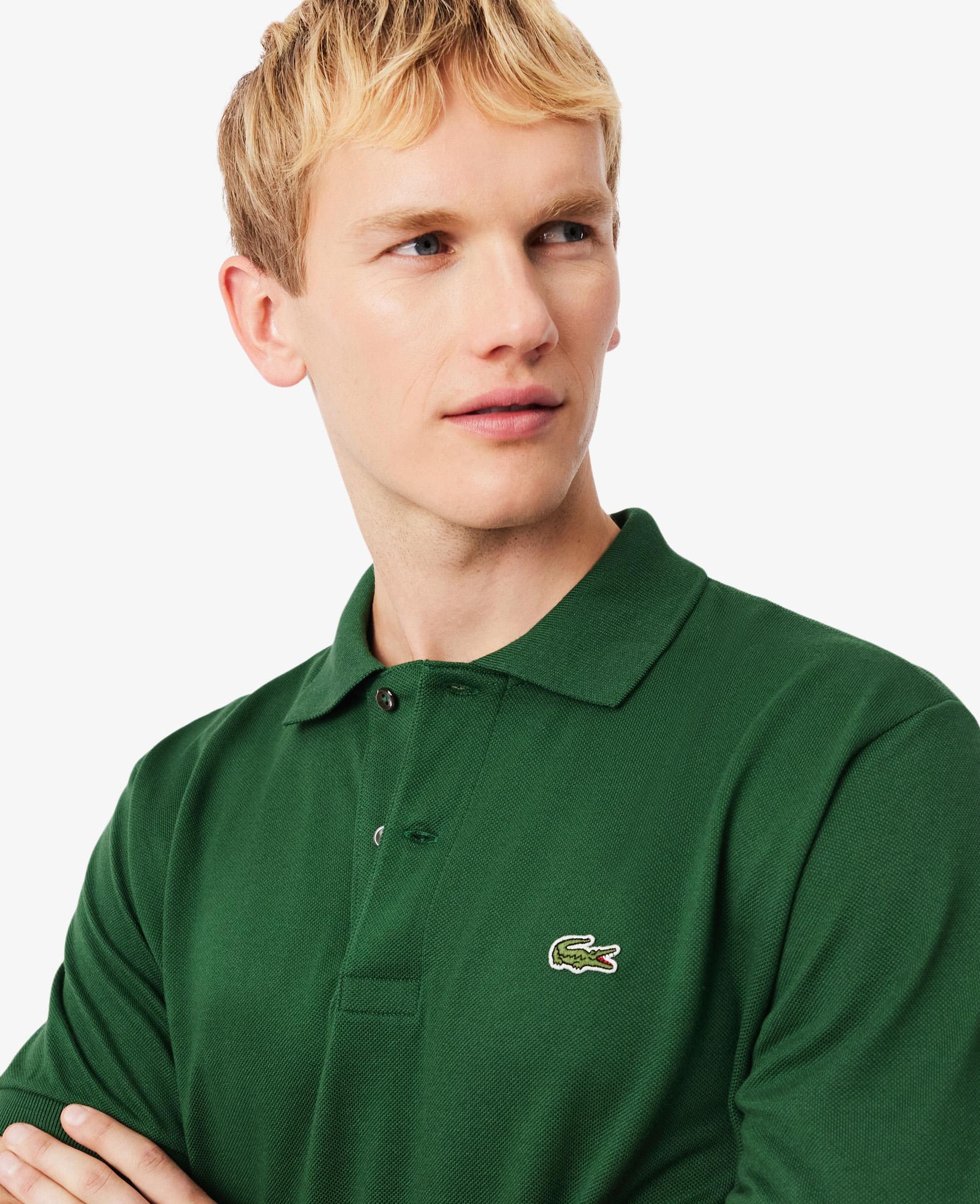 L.12.12 Erkek Classic Fit Yeşil Polo