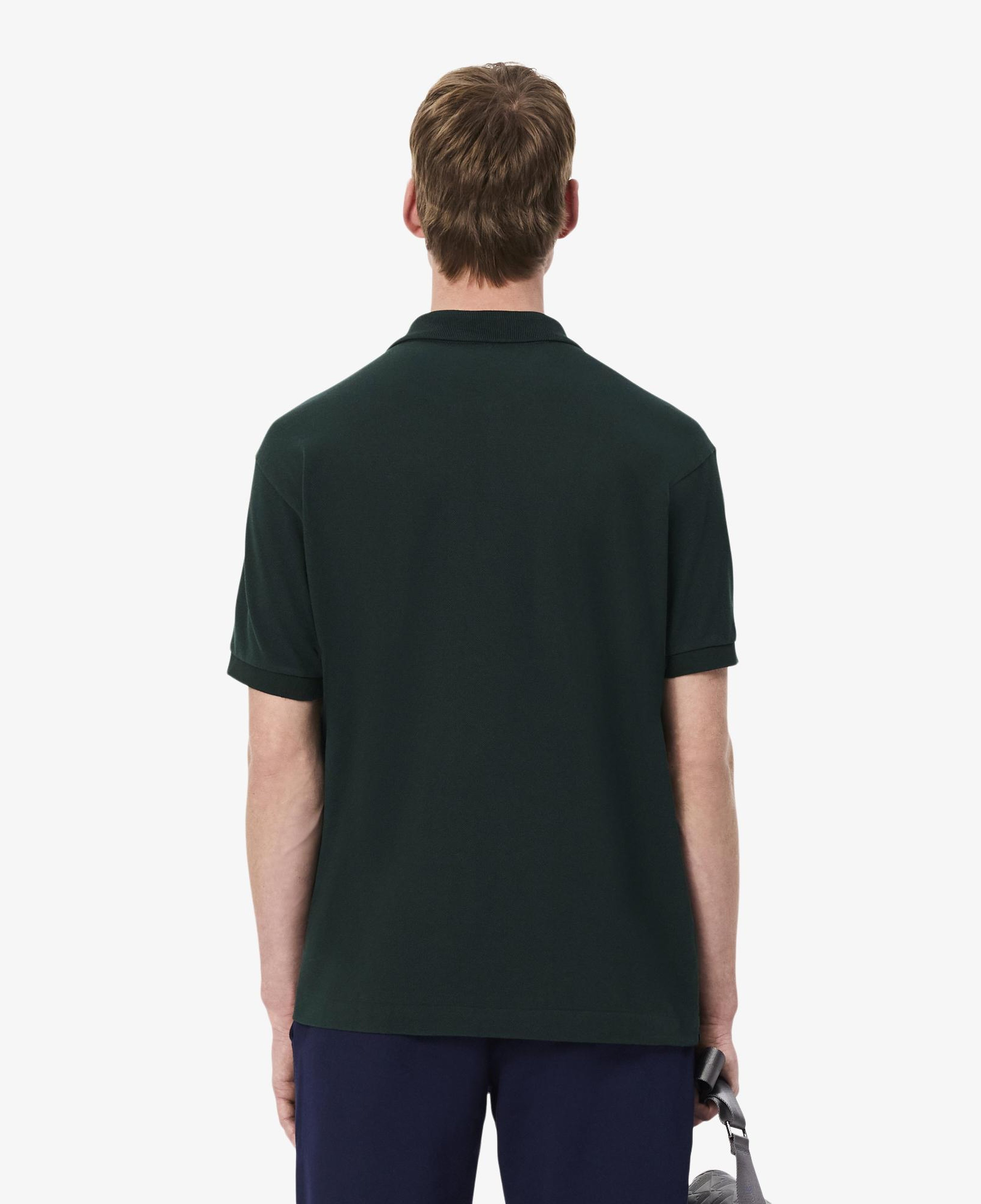 L.12.12 Erkek Classic Fit Koyu Yeşil Polo