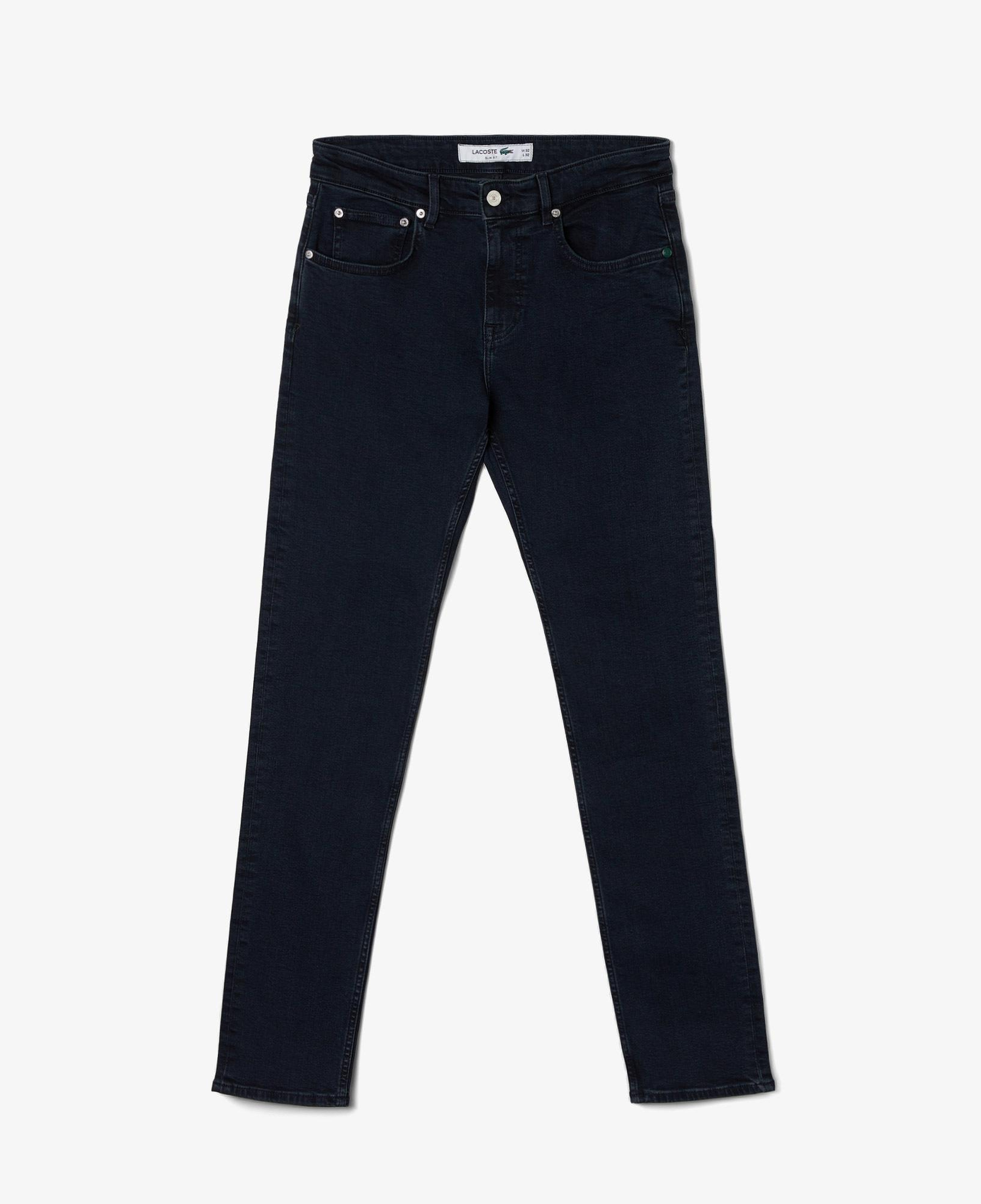 Lacoste Erkek Slim Fit Mavi Jean Pantolon