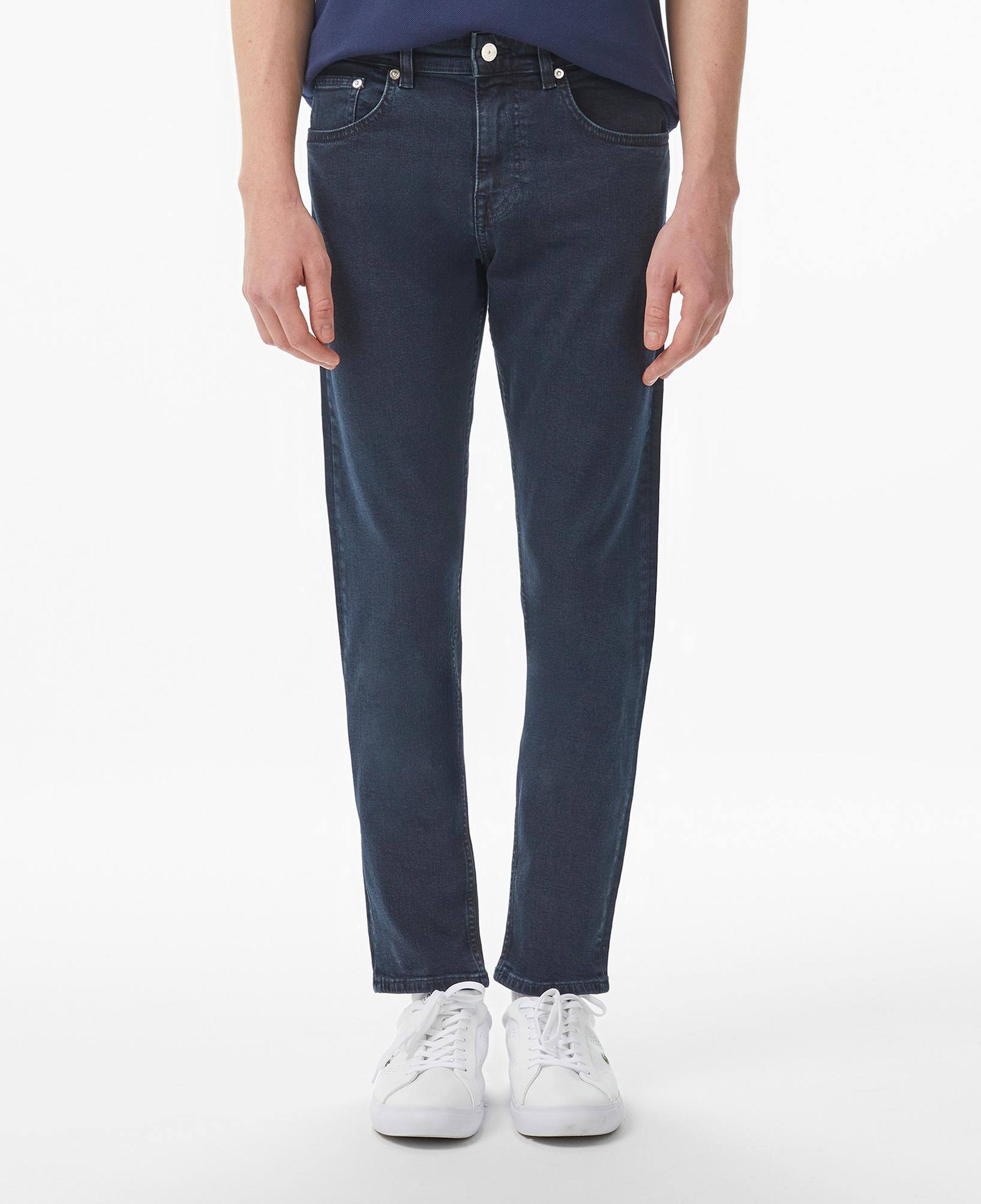Lacoste Erkek Slim Fit Mavi Jean Pantolon
