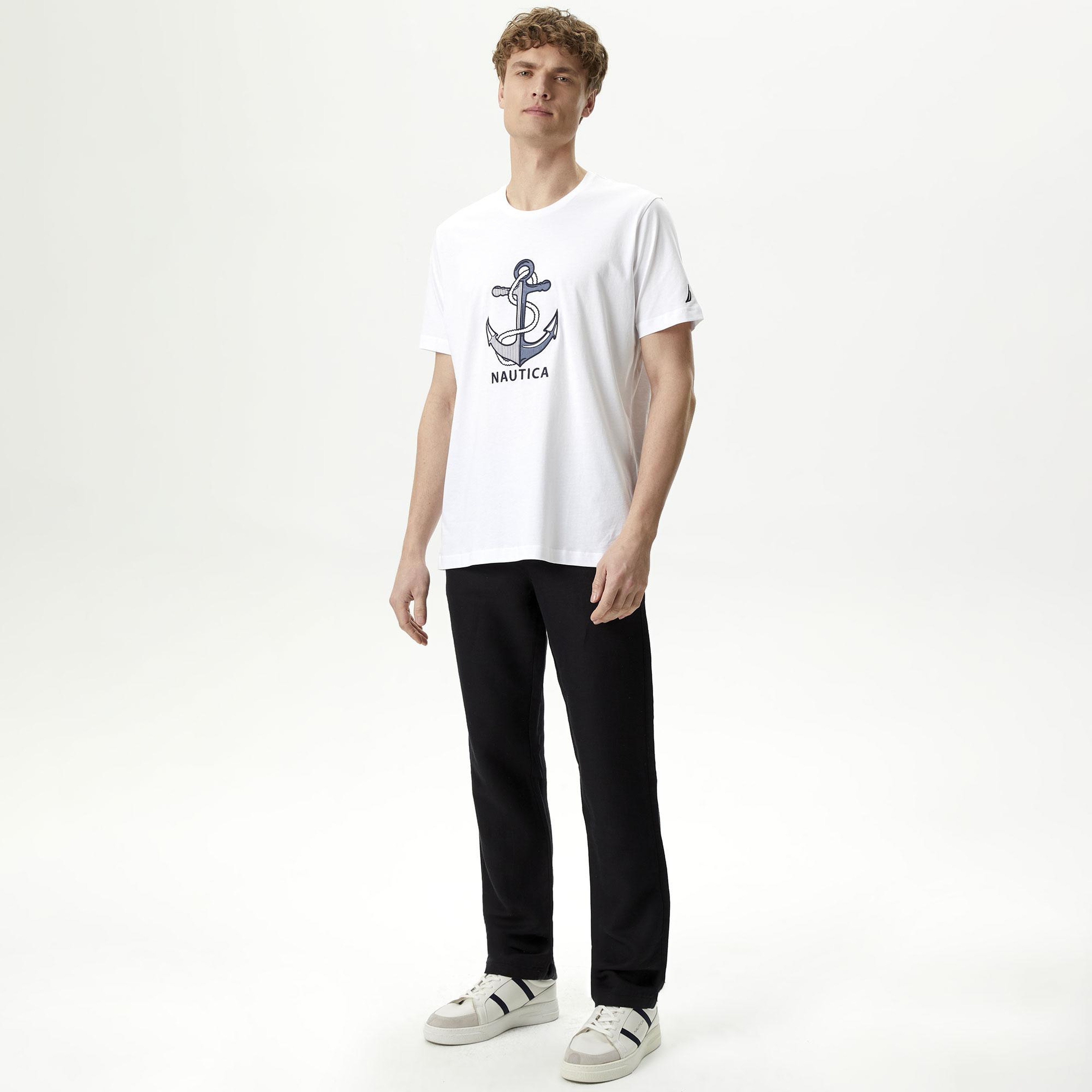 Nautica Erkek Siyah Classic Fit Pantolon