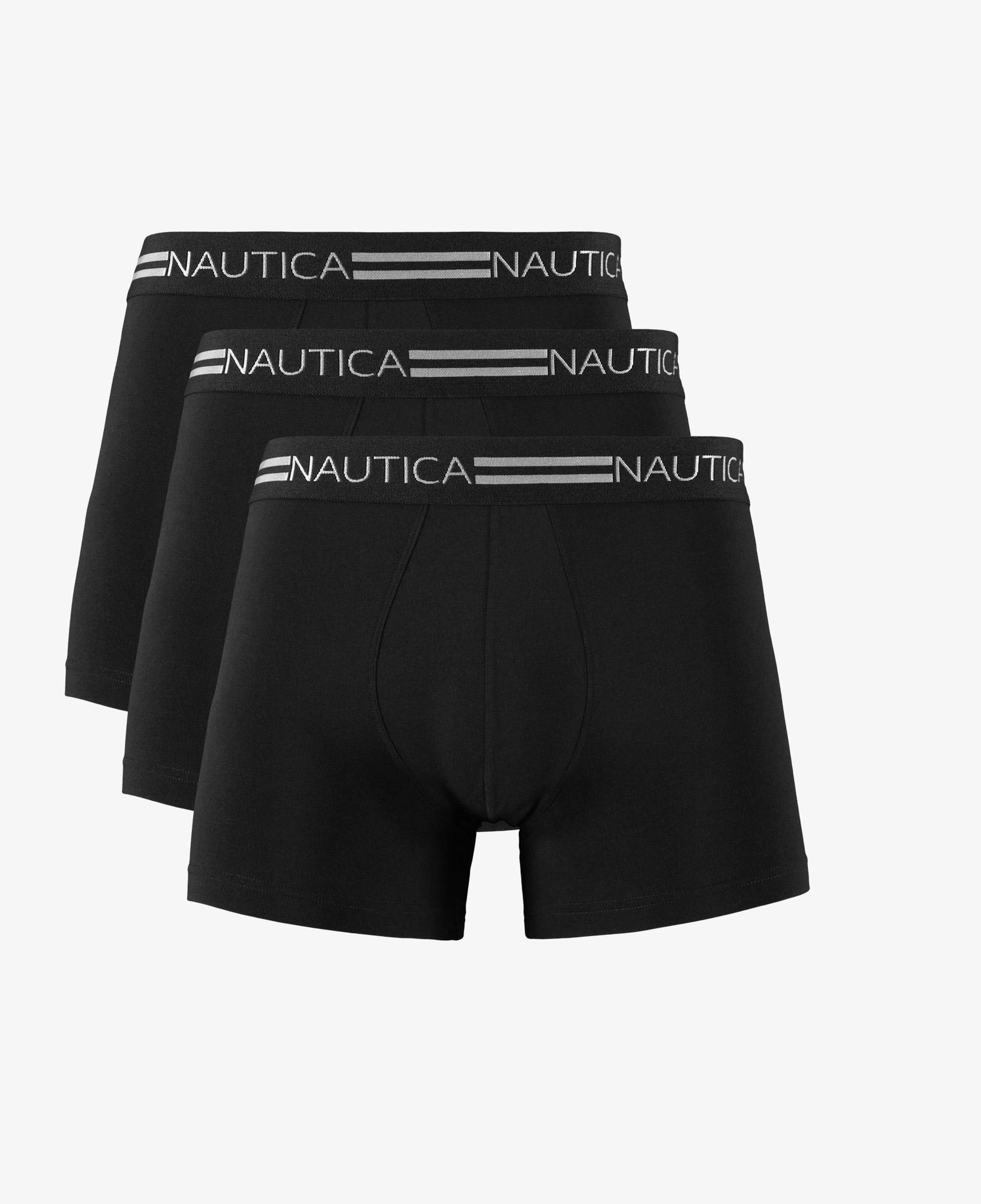 Nautica Erkek Siyah 3lü Modal Karışımlı Boxer