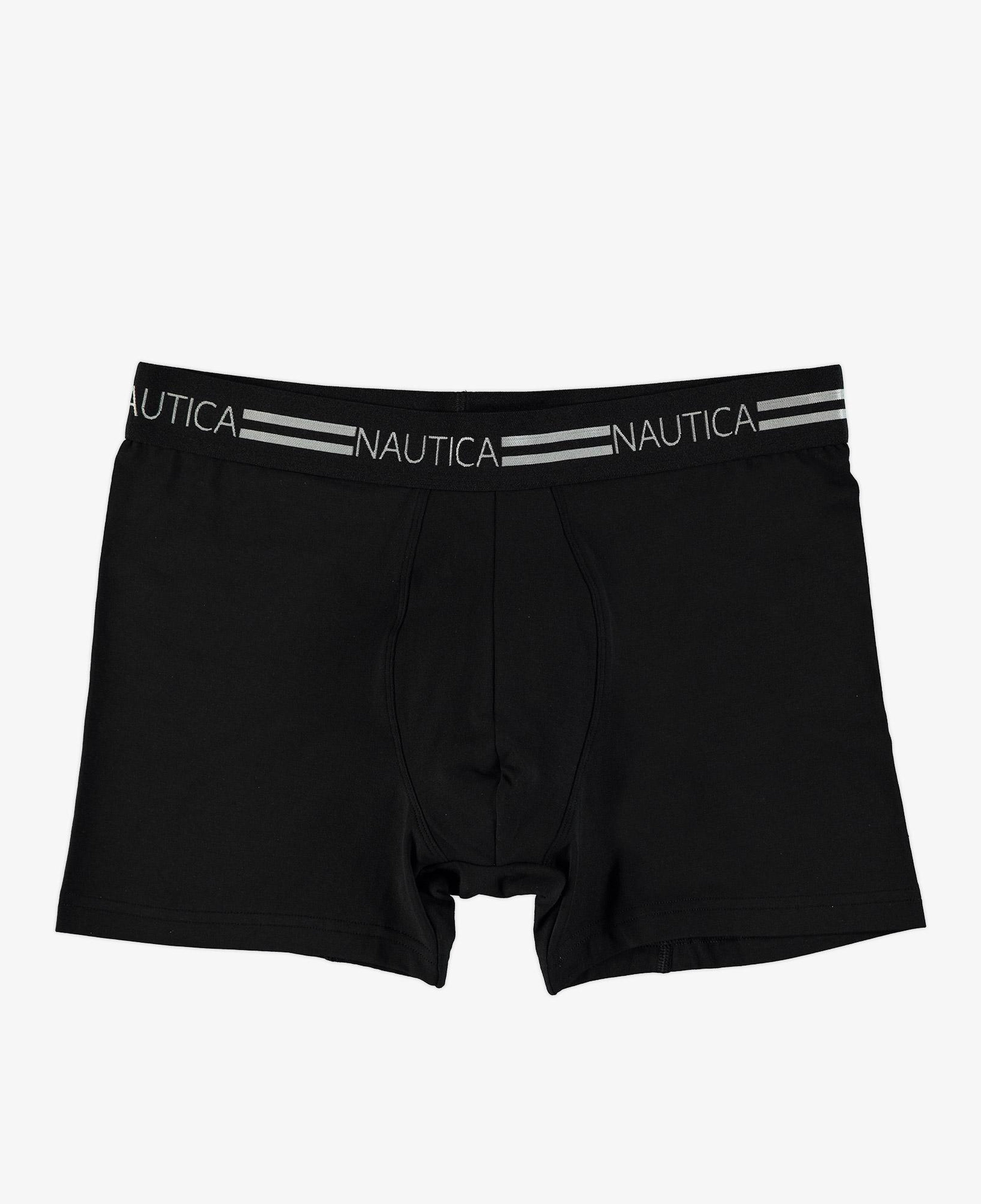 Nautica Erkek Siyah 3lü Modal Karışımlı Boxer