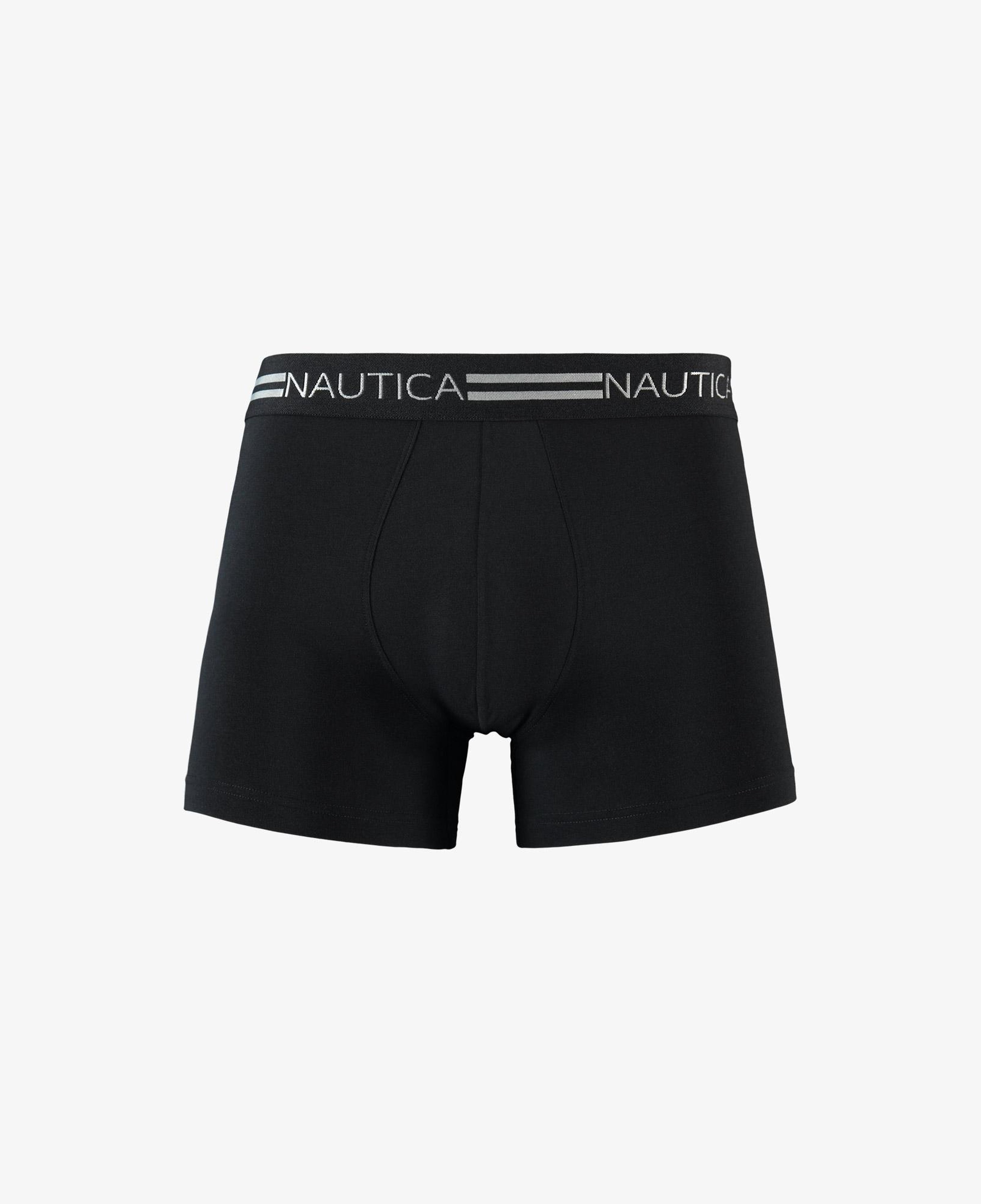 Nautica Erkek Siyah 3lü Modal Karışımlı Boxer