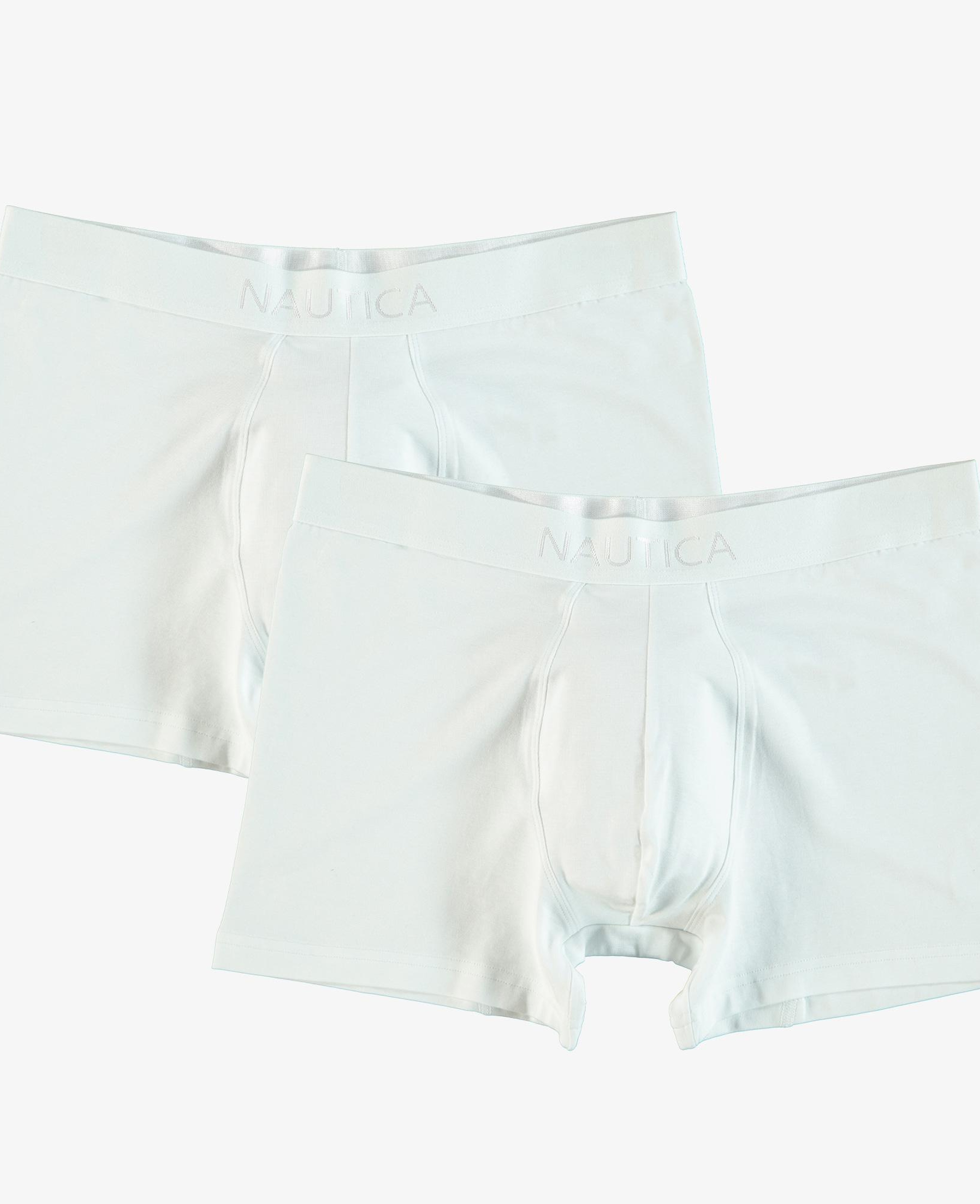 Nautica Erkek Beyaz 2li Modal Karışımlı Boxer