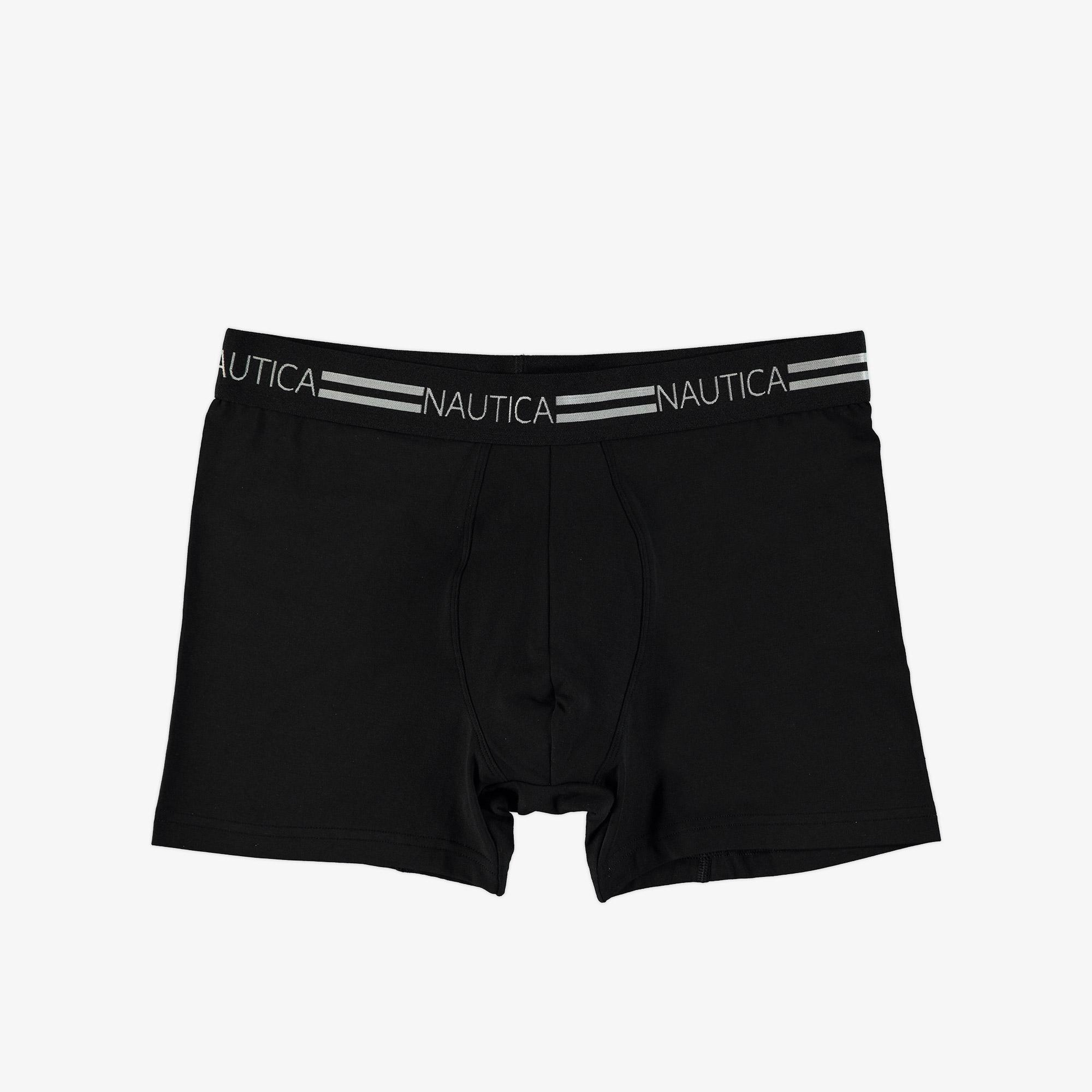 Nautica Erkek Siyah 3lü Modal Karışımlı Boxer