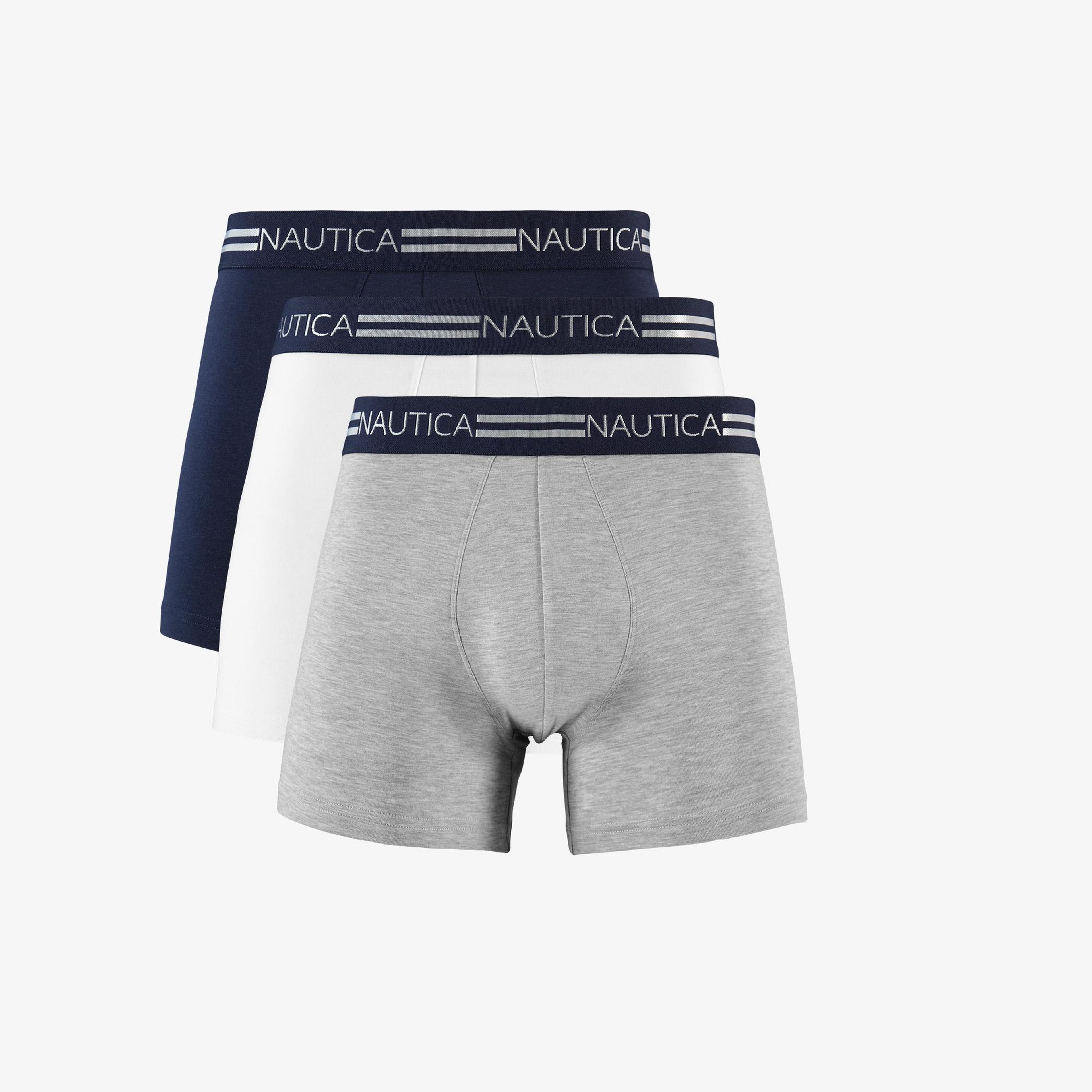 Nautica Erkek Renkli 3lü Boxer