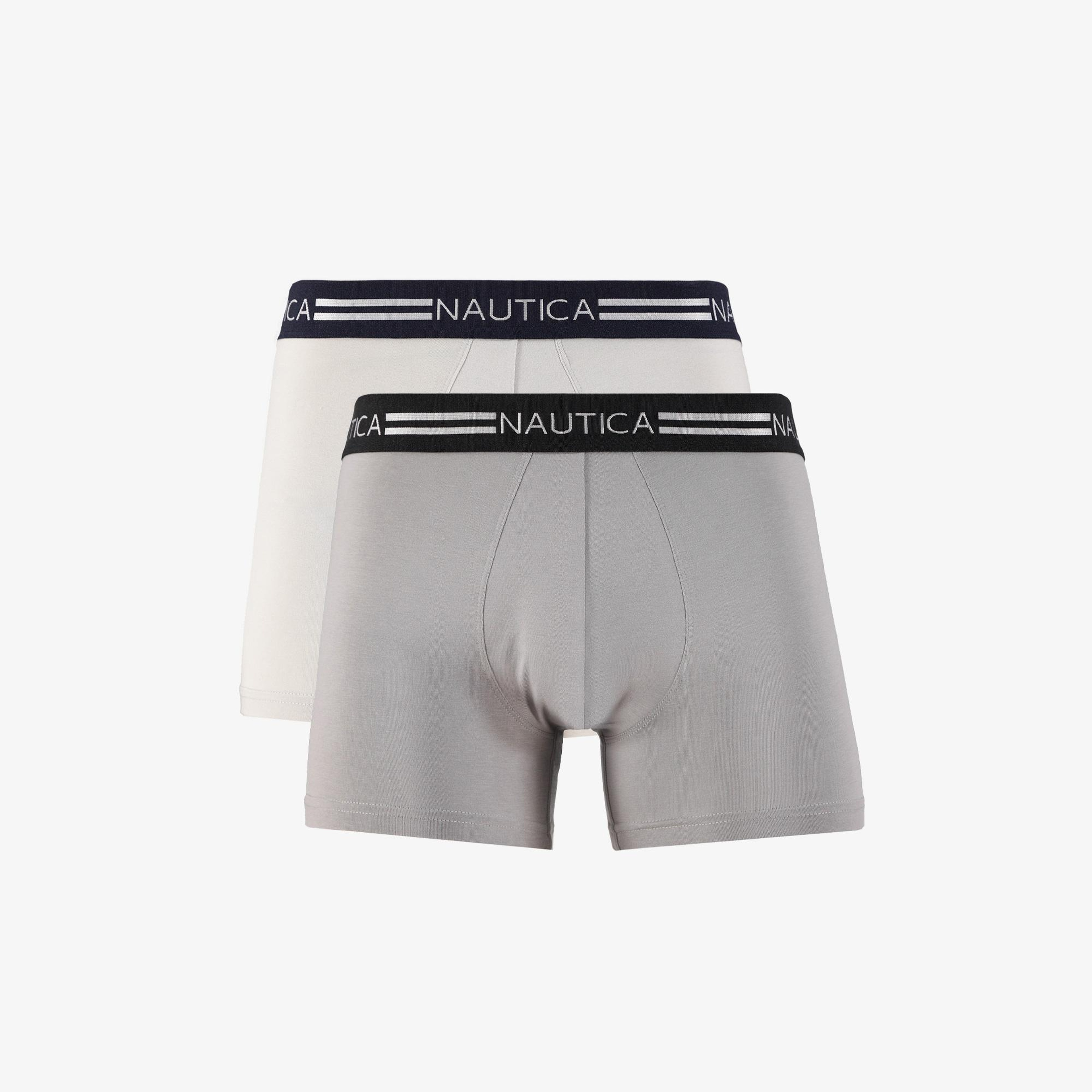 Nautica Erkek Gri Standart Fit 3'lü Boxer