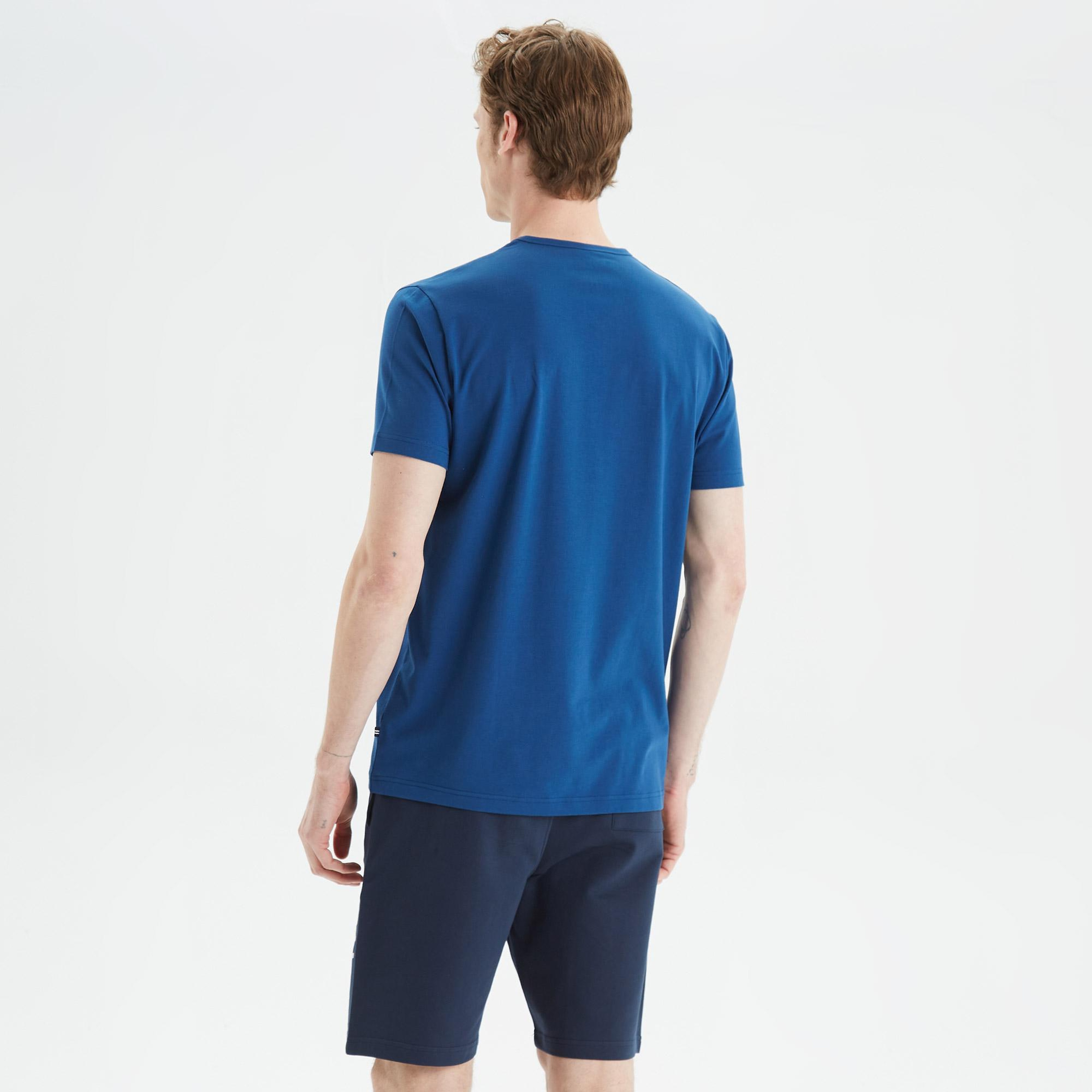 Nautica Erkek Mavi T-Shirt