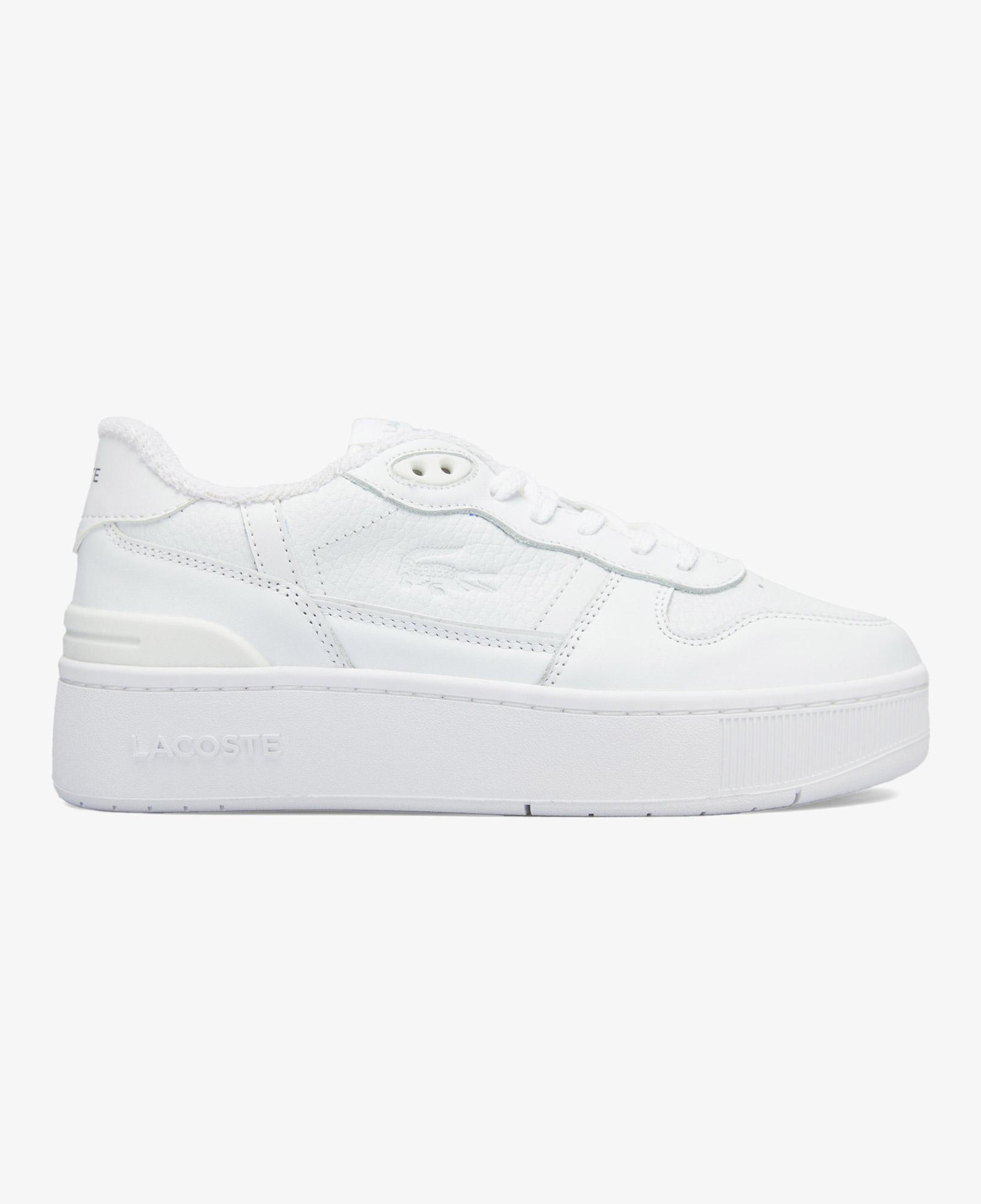 T-Clip Platform Kadın Beyaz Sneaker