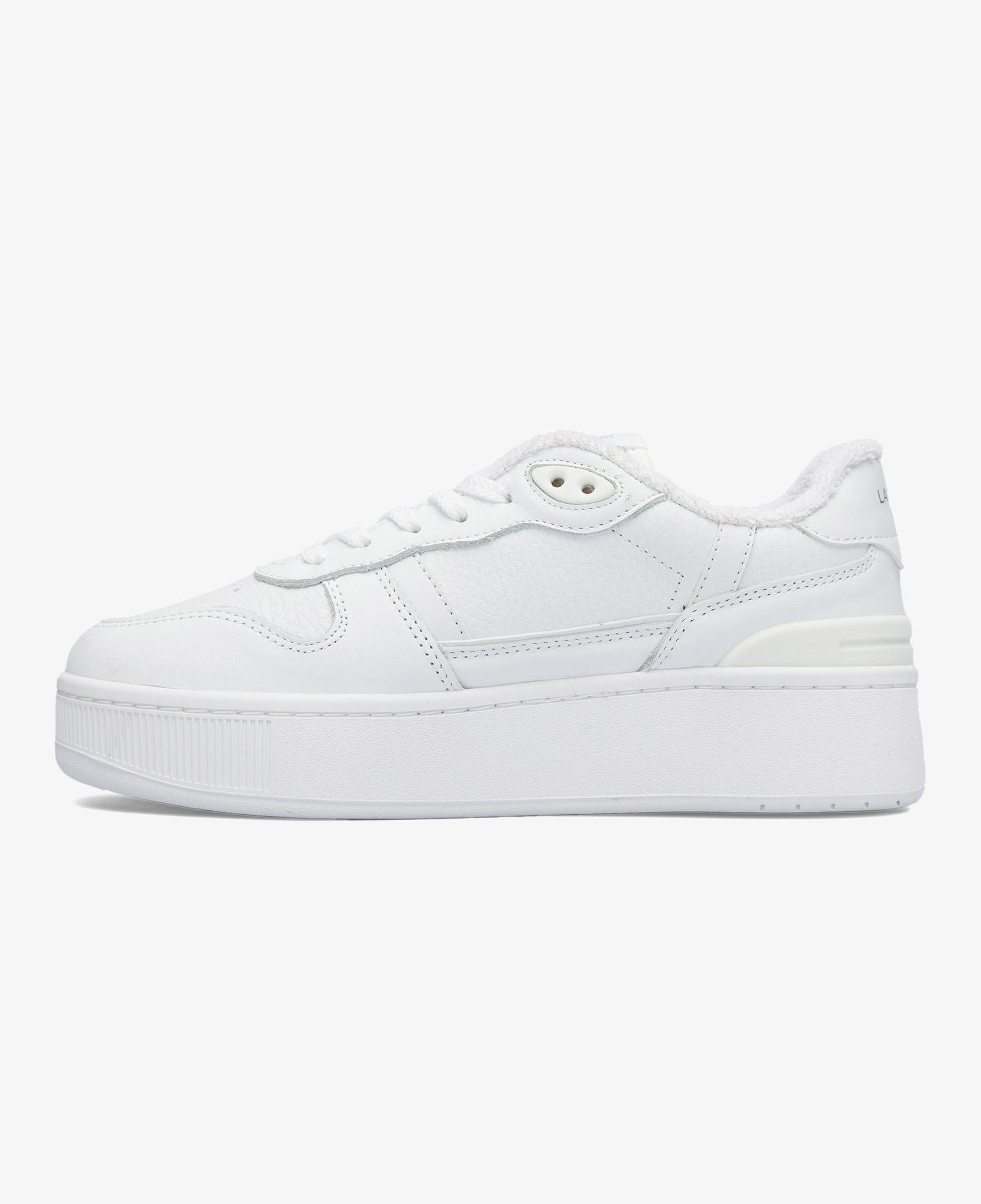 T-Clip Platform Kadın Beyaz Sneaker