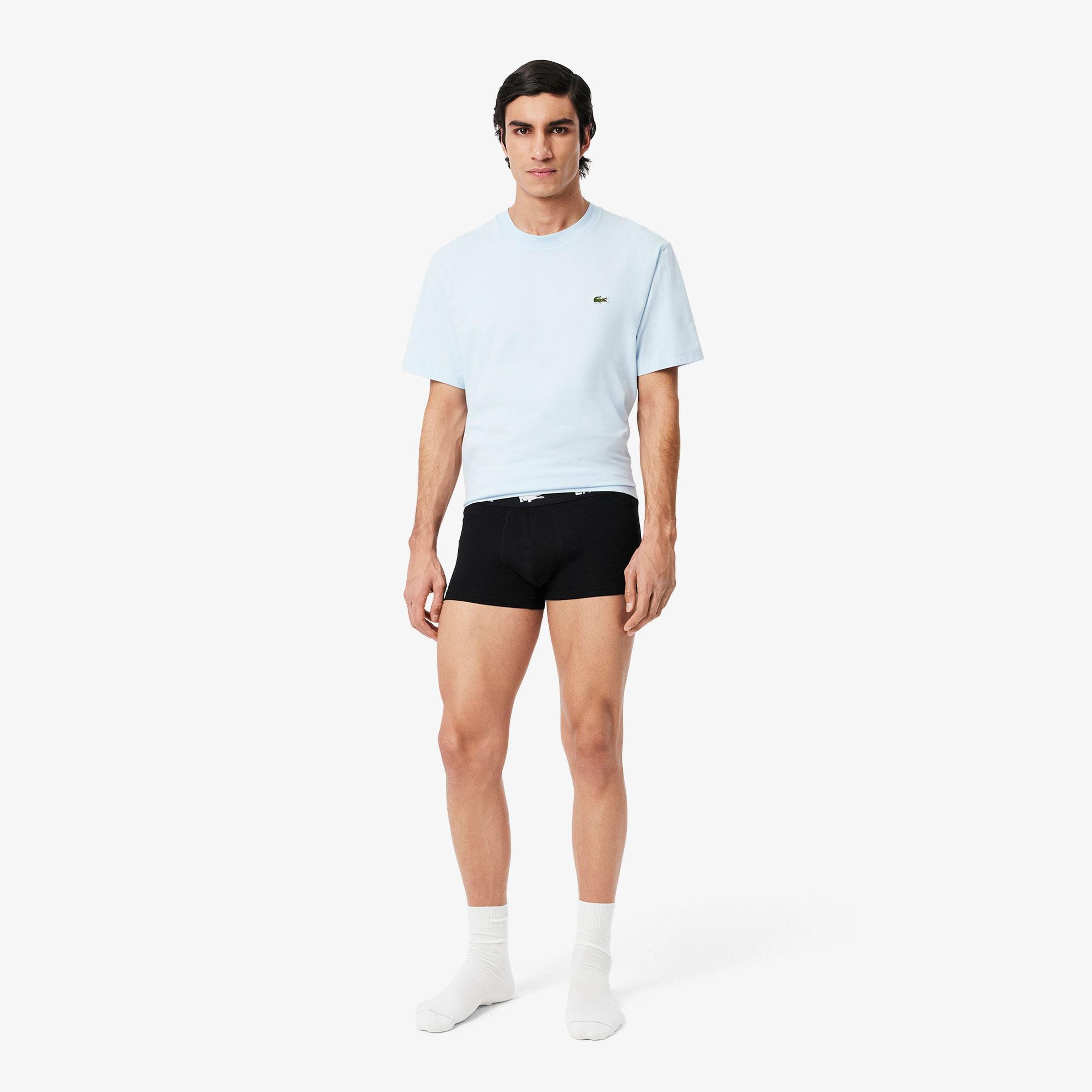 Lacoste Erkek 3'lü Renkli Boxer