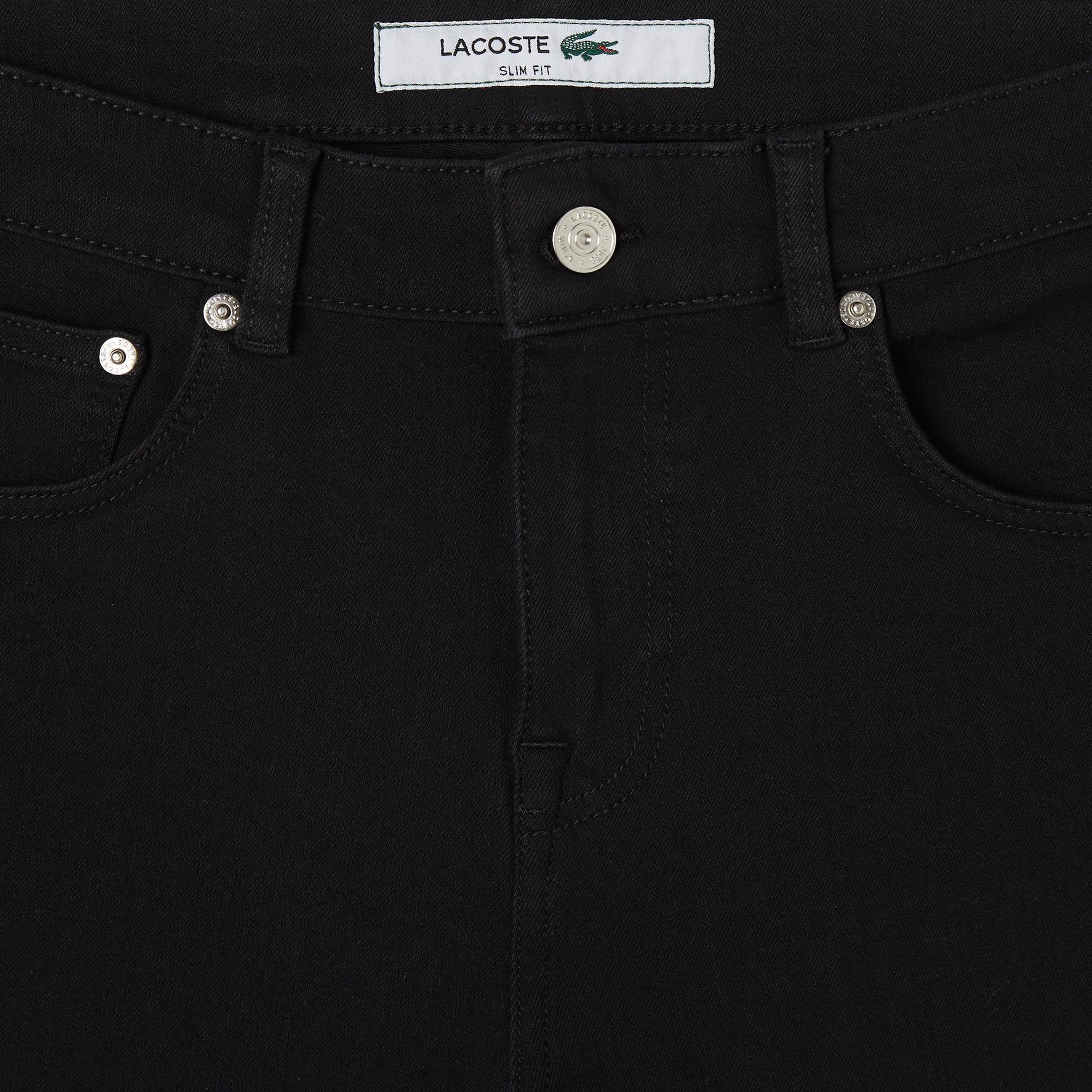 Erkek Slim Fit Siyah Jean Pantolon