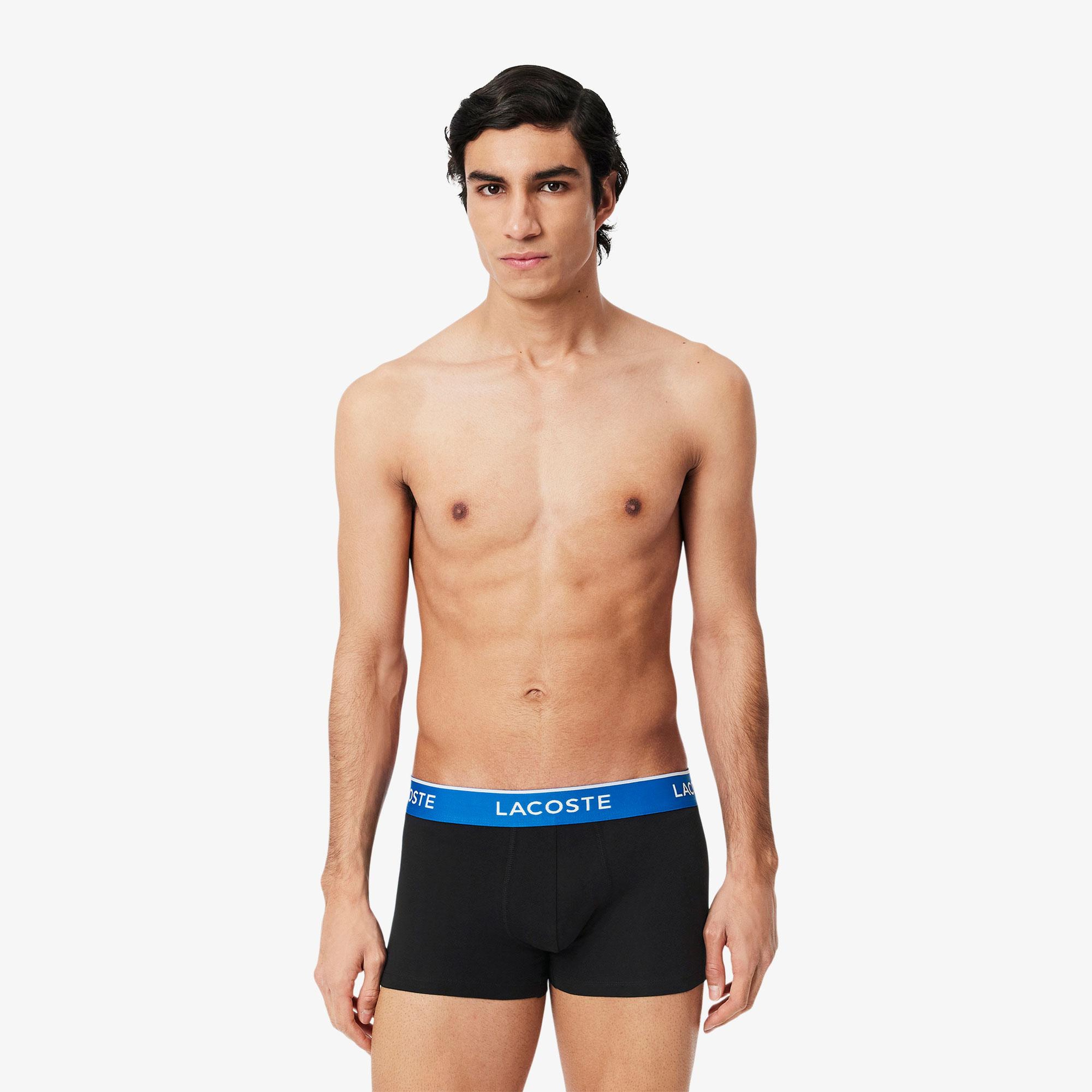 Erkek 3'lü Siyah Boxer