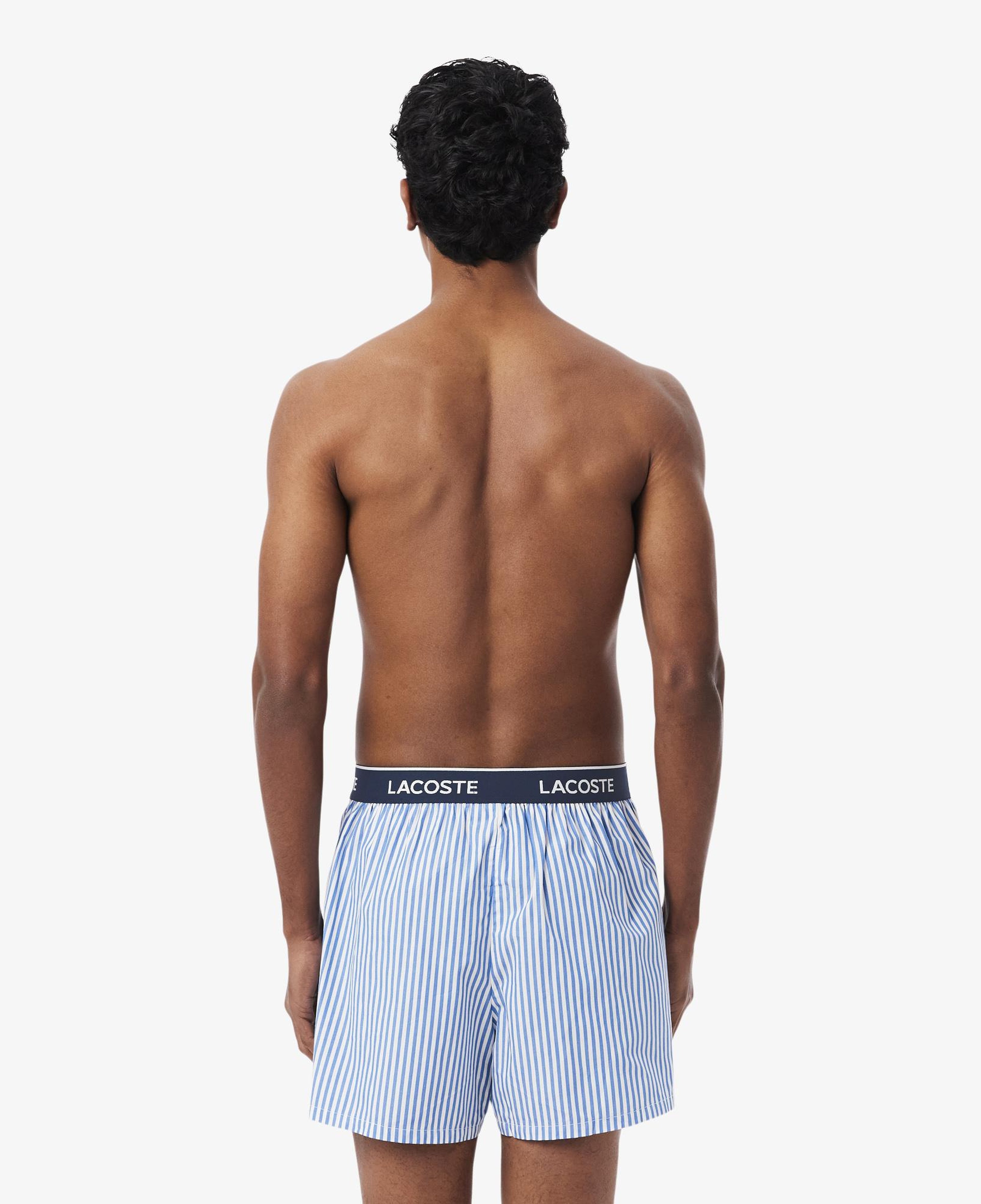 Erkek 3'lü Mavi Boxer