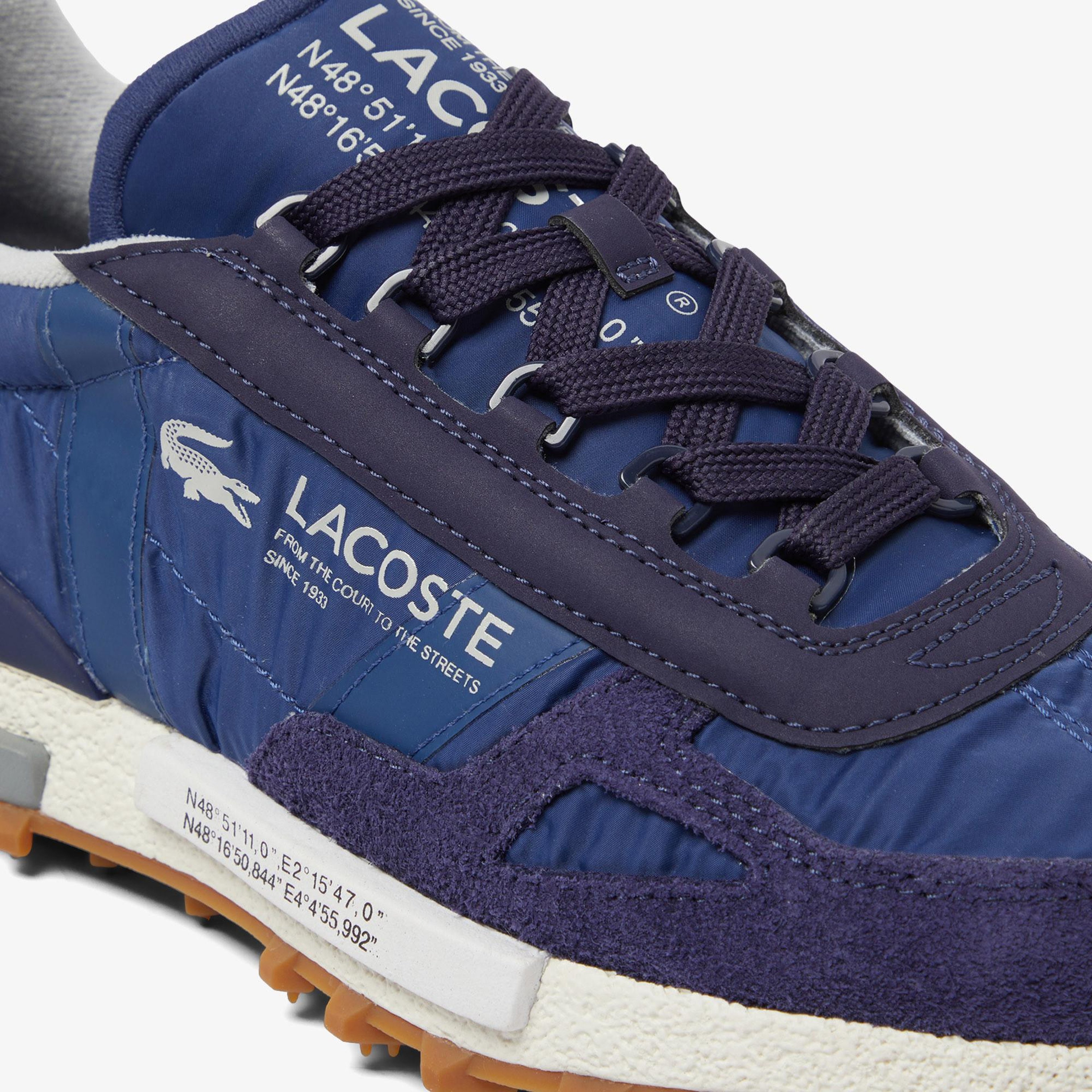 Lacoste Elite Active Erkek Mavi Sneaker