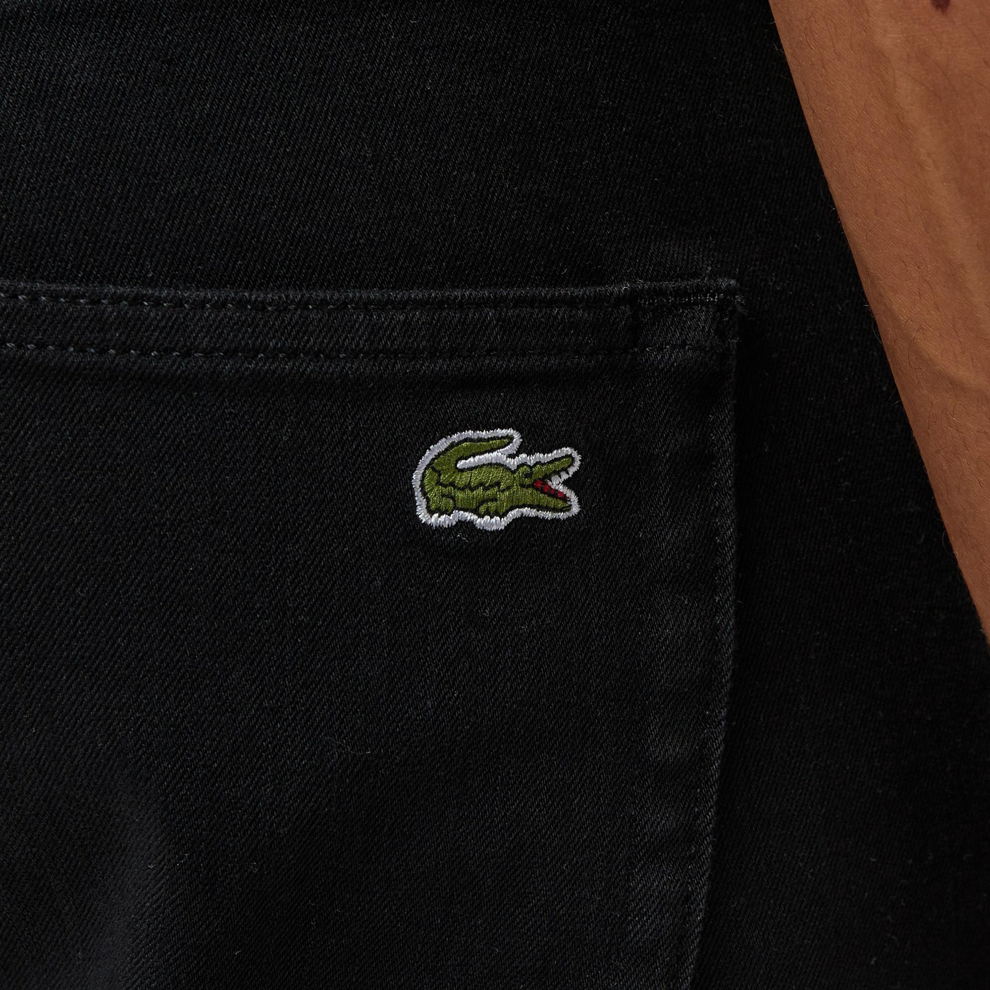 Erkek Regular Fit Siyah Jean Pantolon