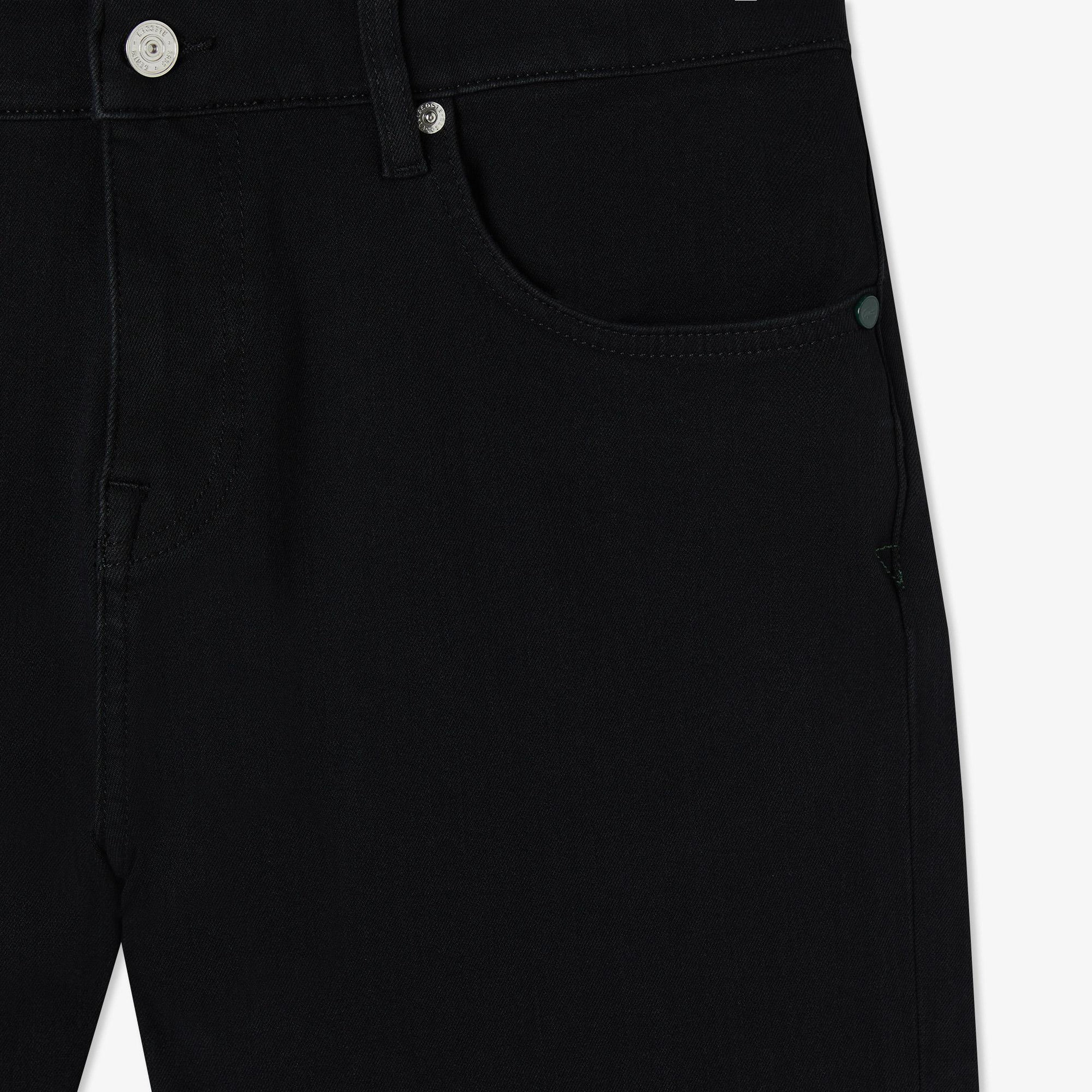 Erkek Regular Fit Siyah Jean Pantolon