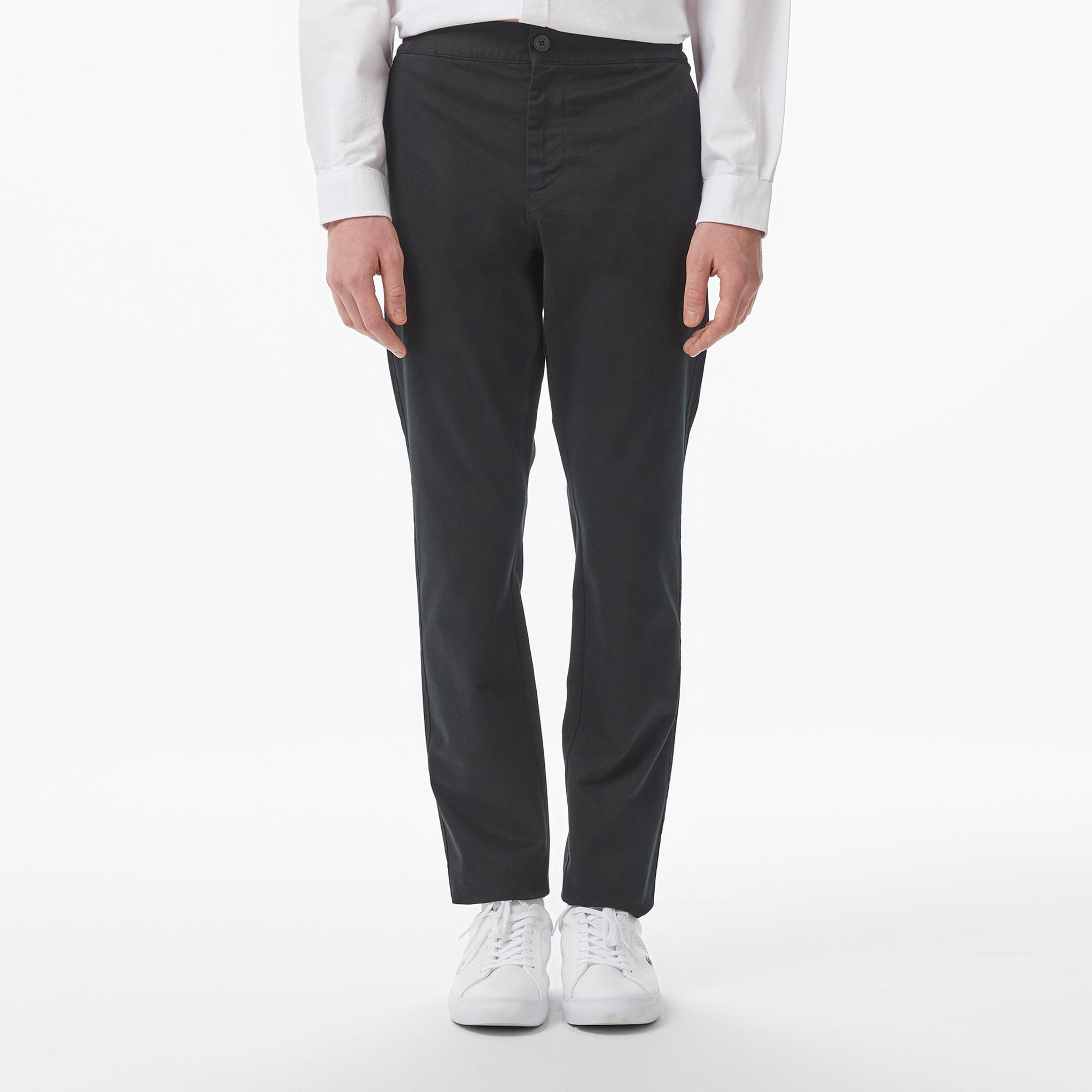 Lacoste Erkek Slim Fit Siyah Chino Pantolon