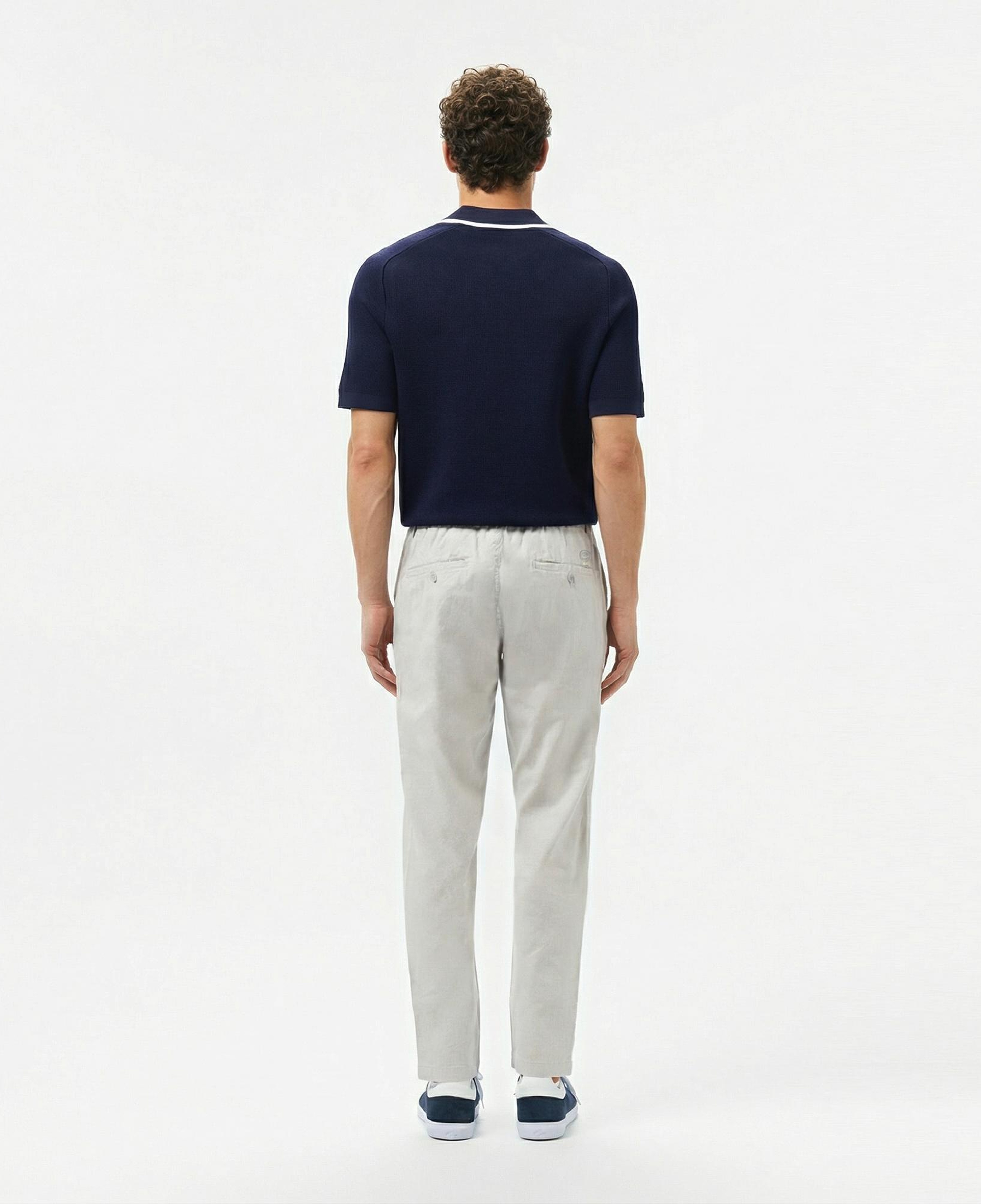 Lacoste Erkek Slim Fit Gri Pantolon