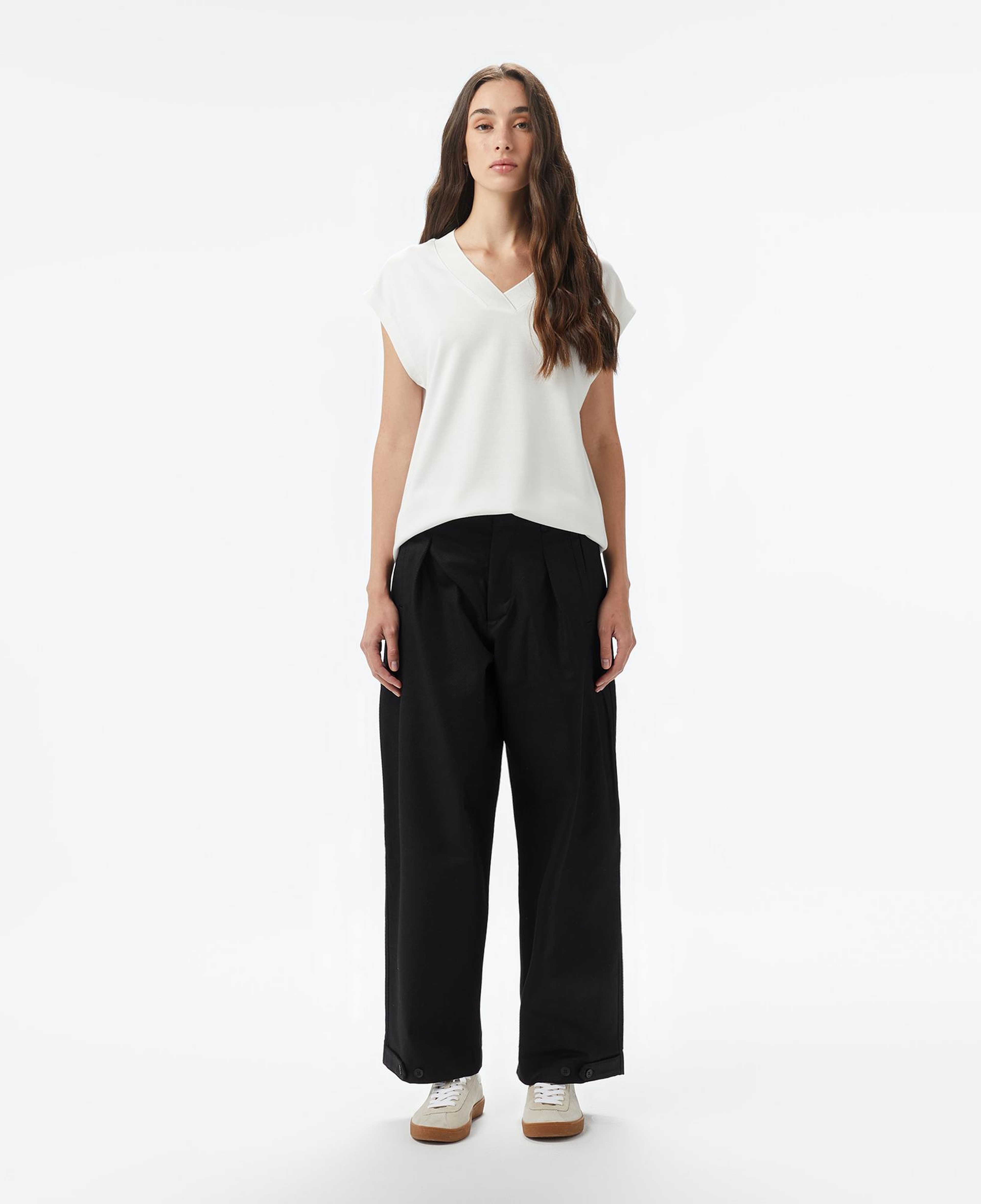 Lacoste Kadın Siyah Chino Pantolon