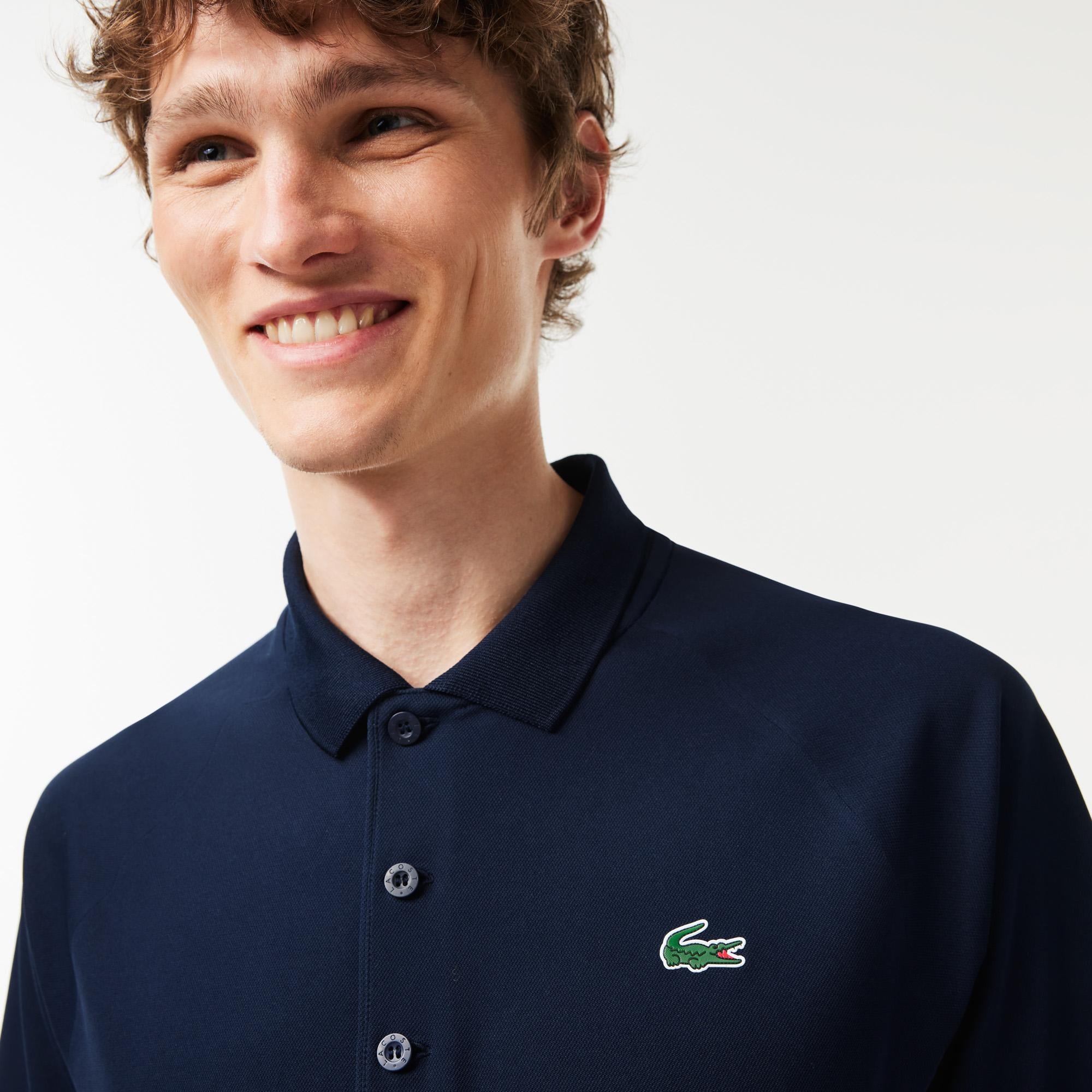 Lacoste SPORT Erkek Regular Fit Lacivert Polo