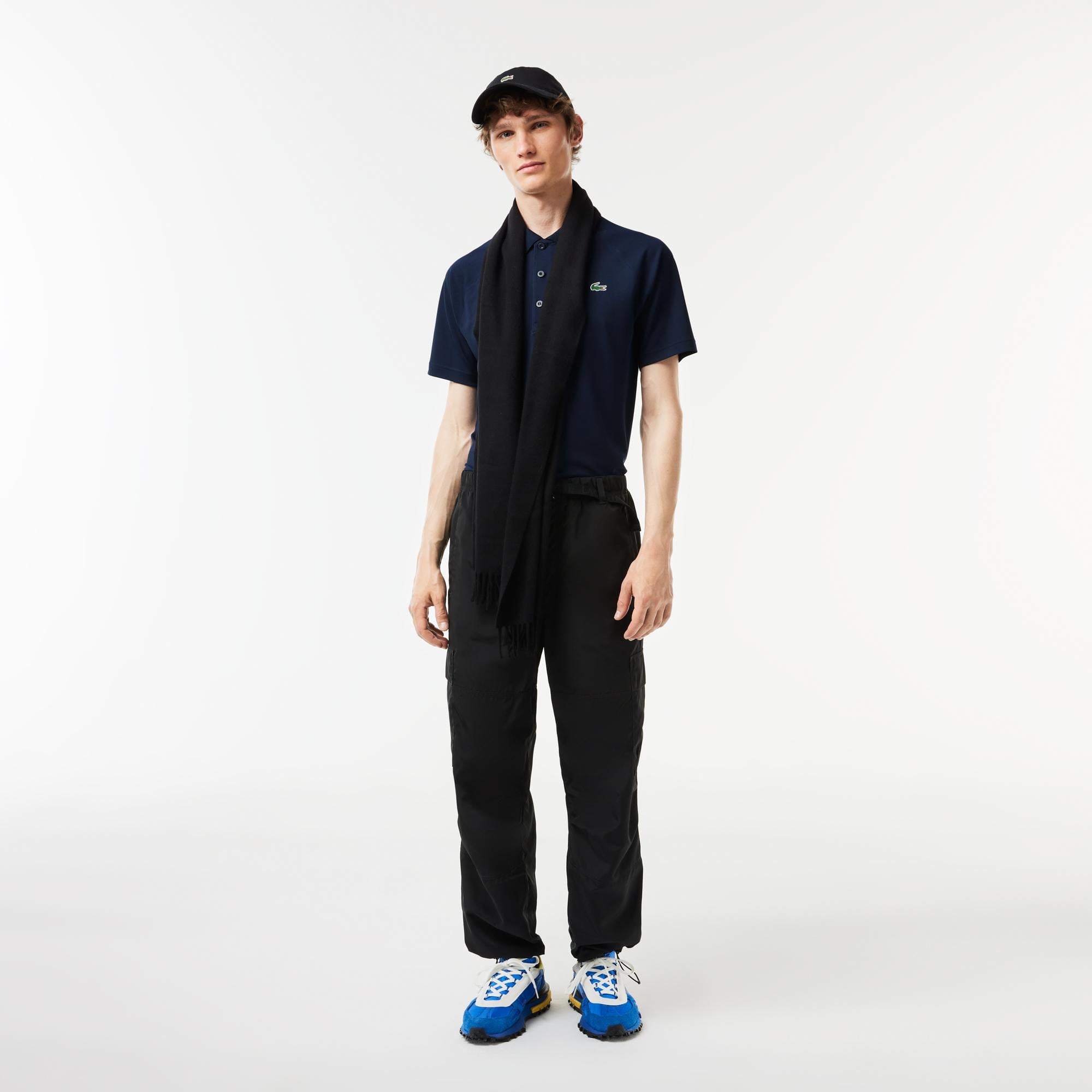 Lacoste SPORT Erkek Regular Fit Lacivert Polo