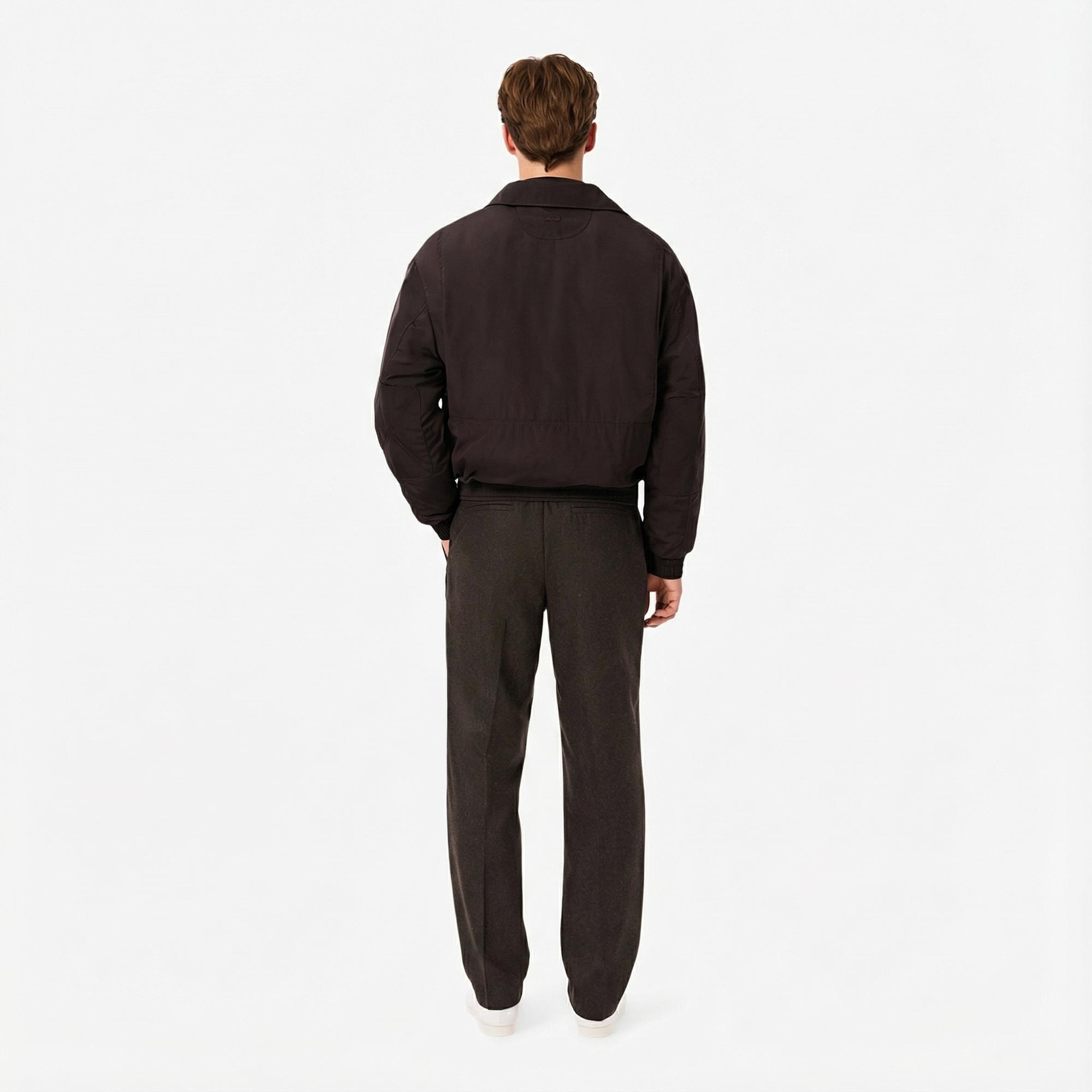 Lacoste Erkek Straight Fit Kahverengi Pantolon