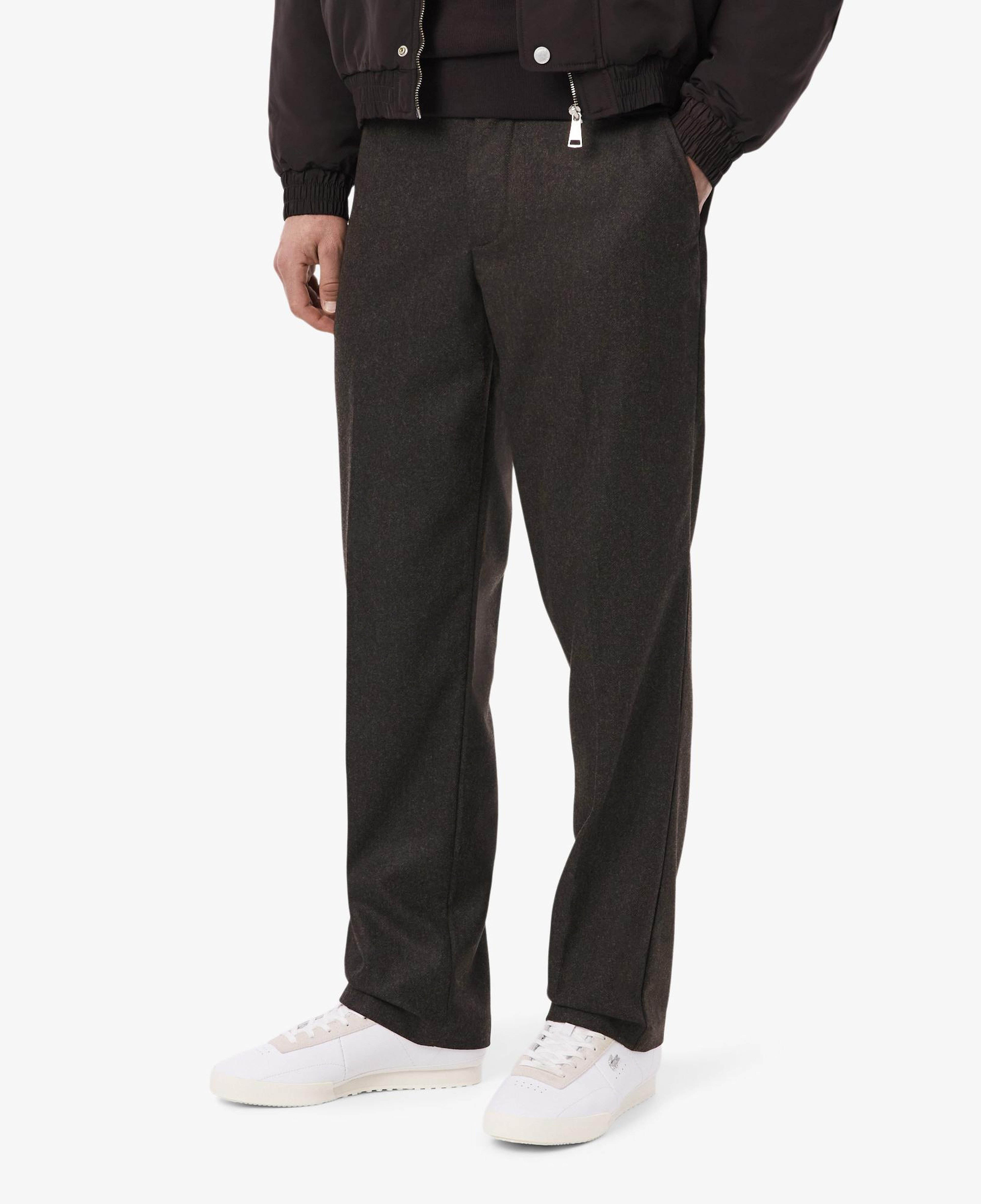 Lacoste Erkek Straight Fit Kahverengi Pantolon
