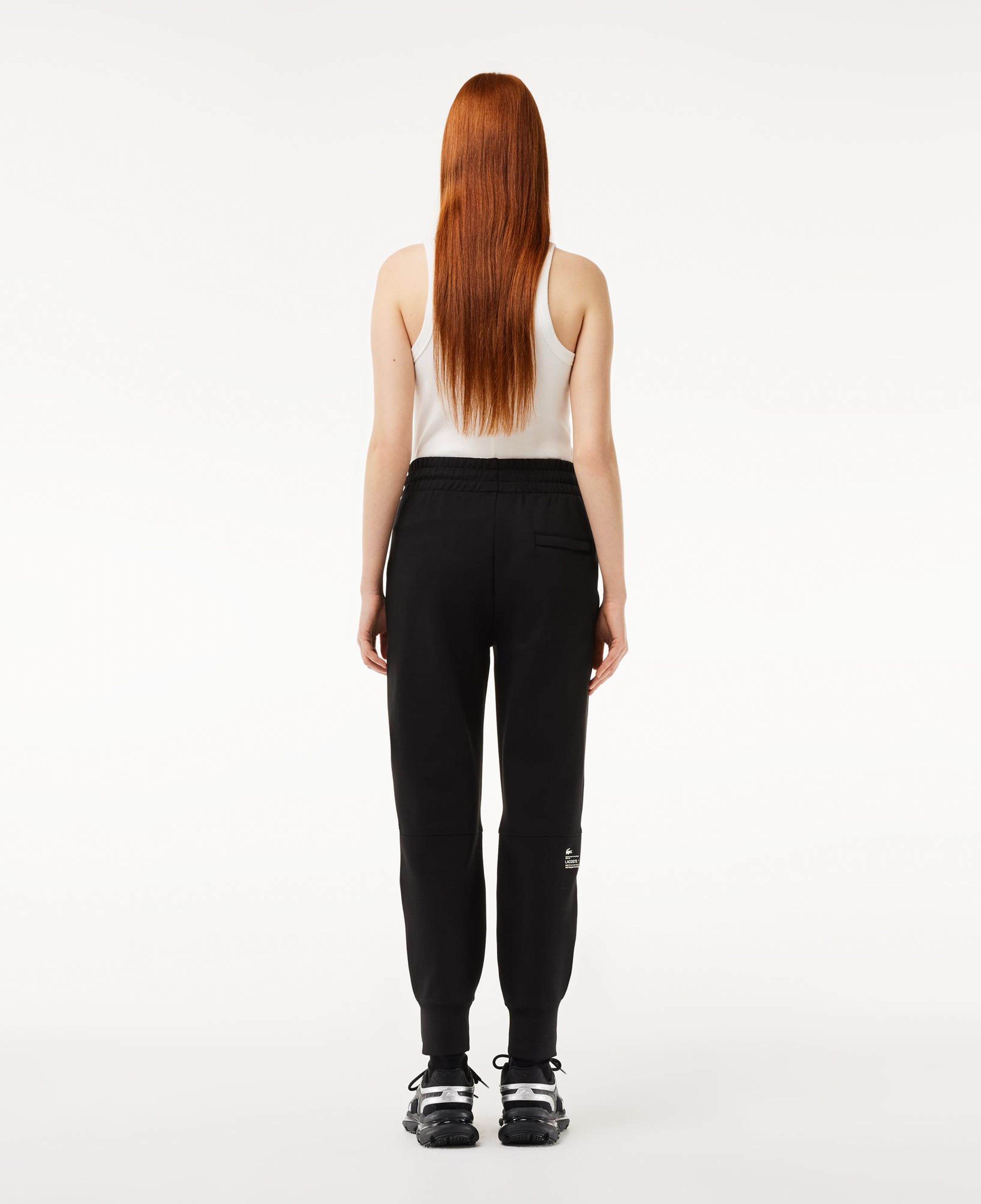 Kadın Tapered Fit Siyah Eşofman Altı
