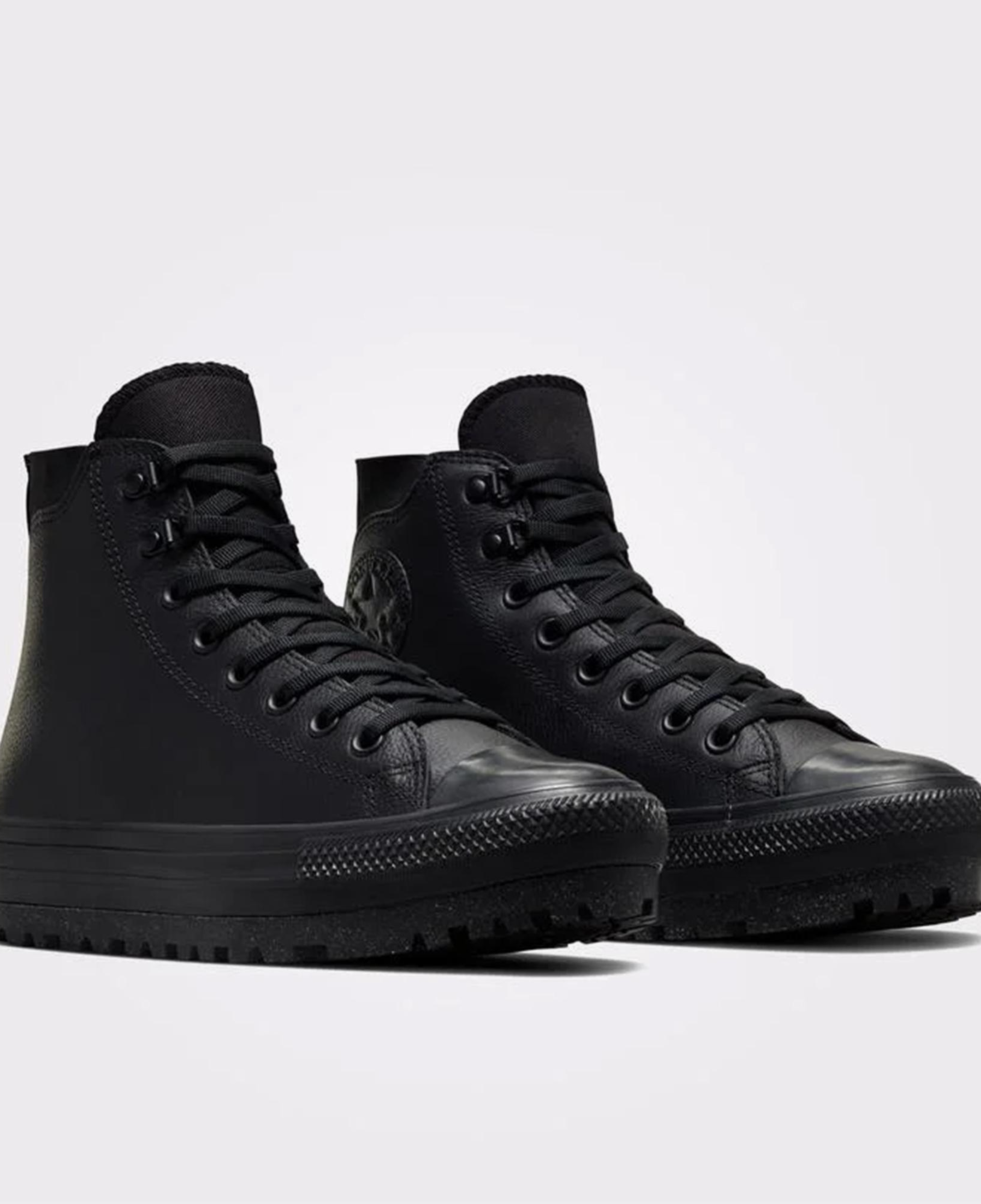 Converse Chuck Taylor All Star City Trek Waterproof Unisex Siyah Deri Bot