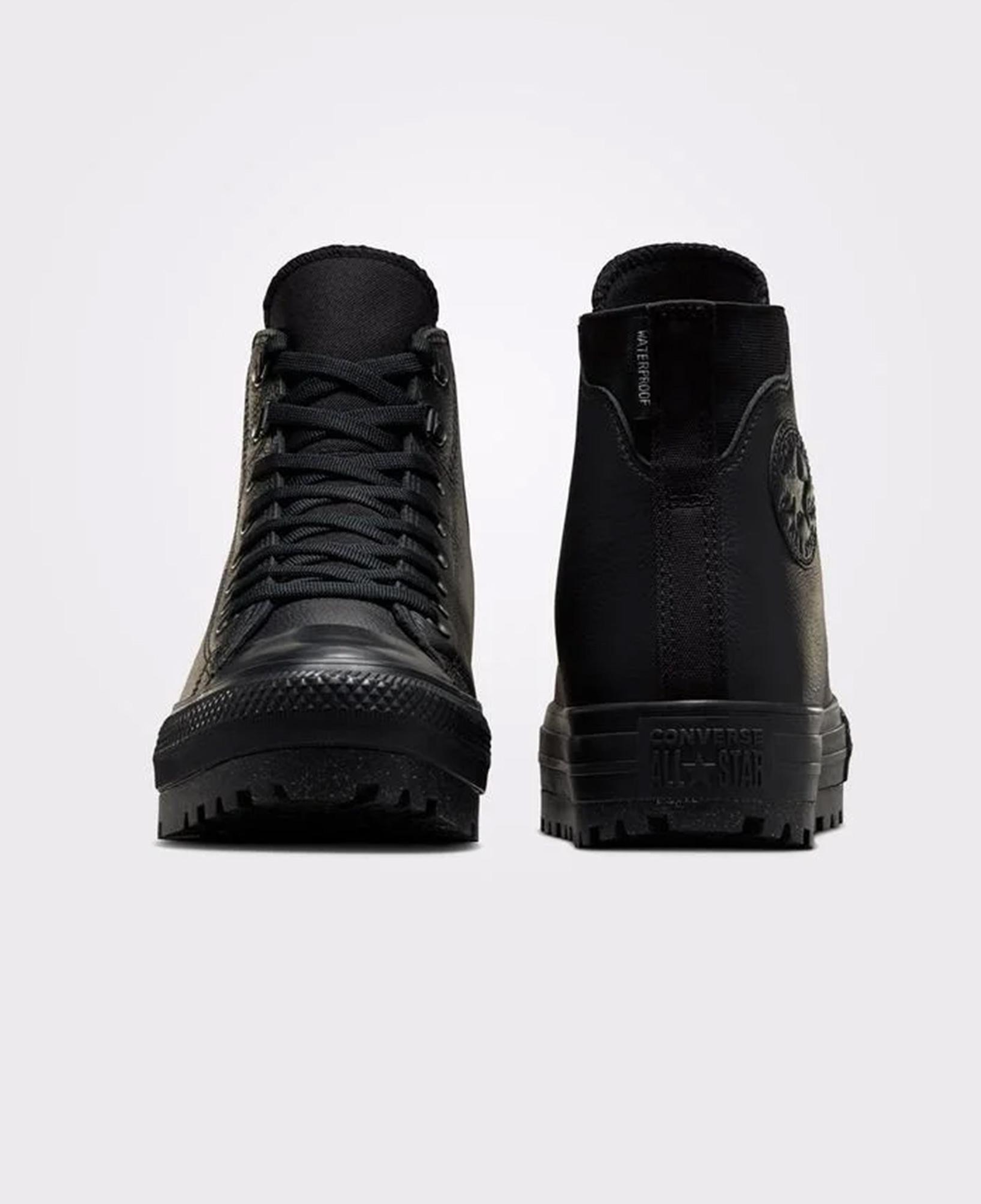 Converse Chuck Taylor All Star City Trek Waterproof Unisex Siyah Deri Bot