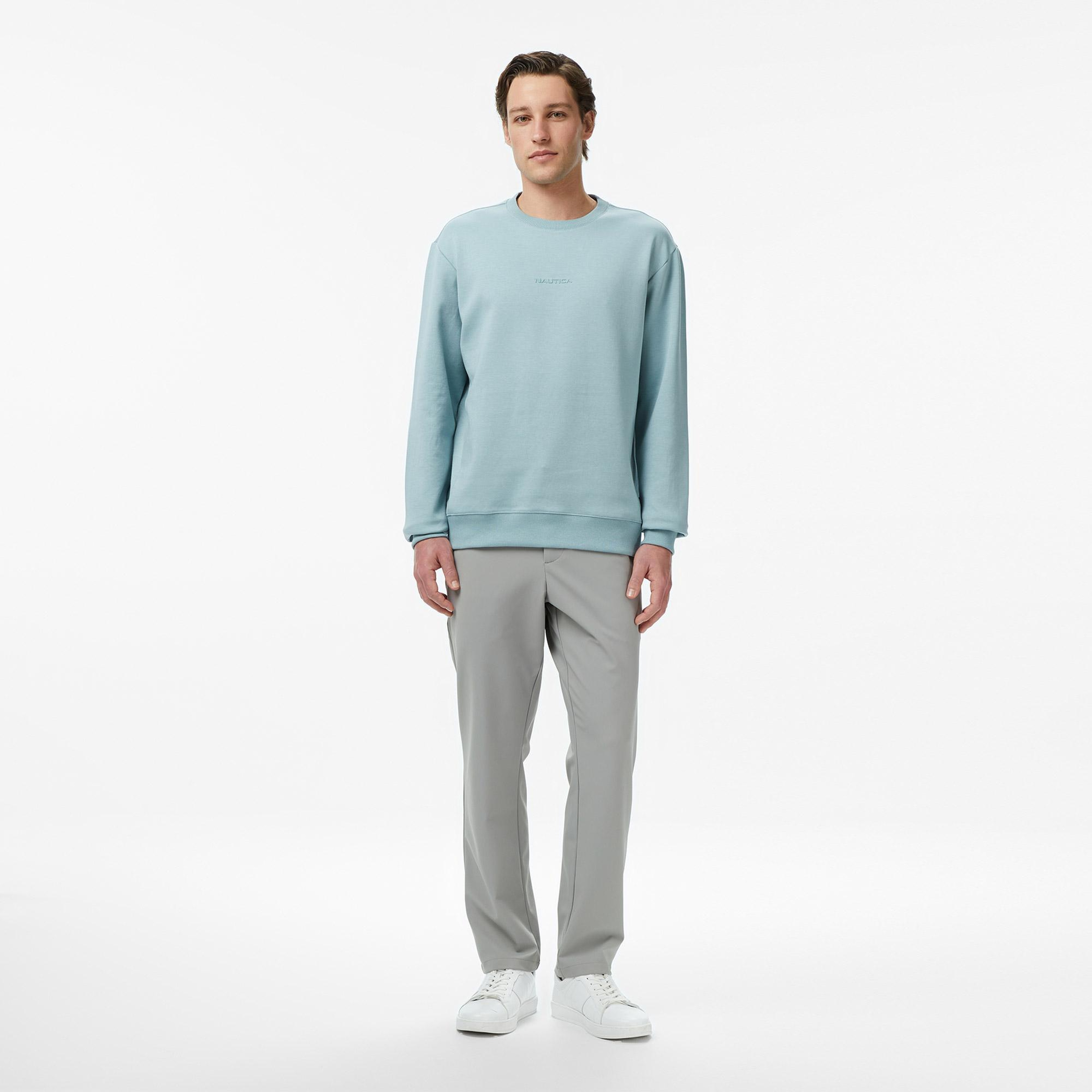 Nautica Erkek Yeşil Regular Fit Sweatshirt