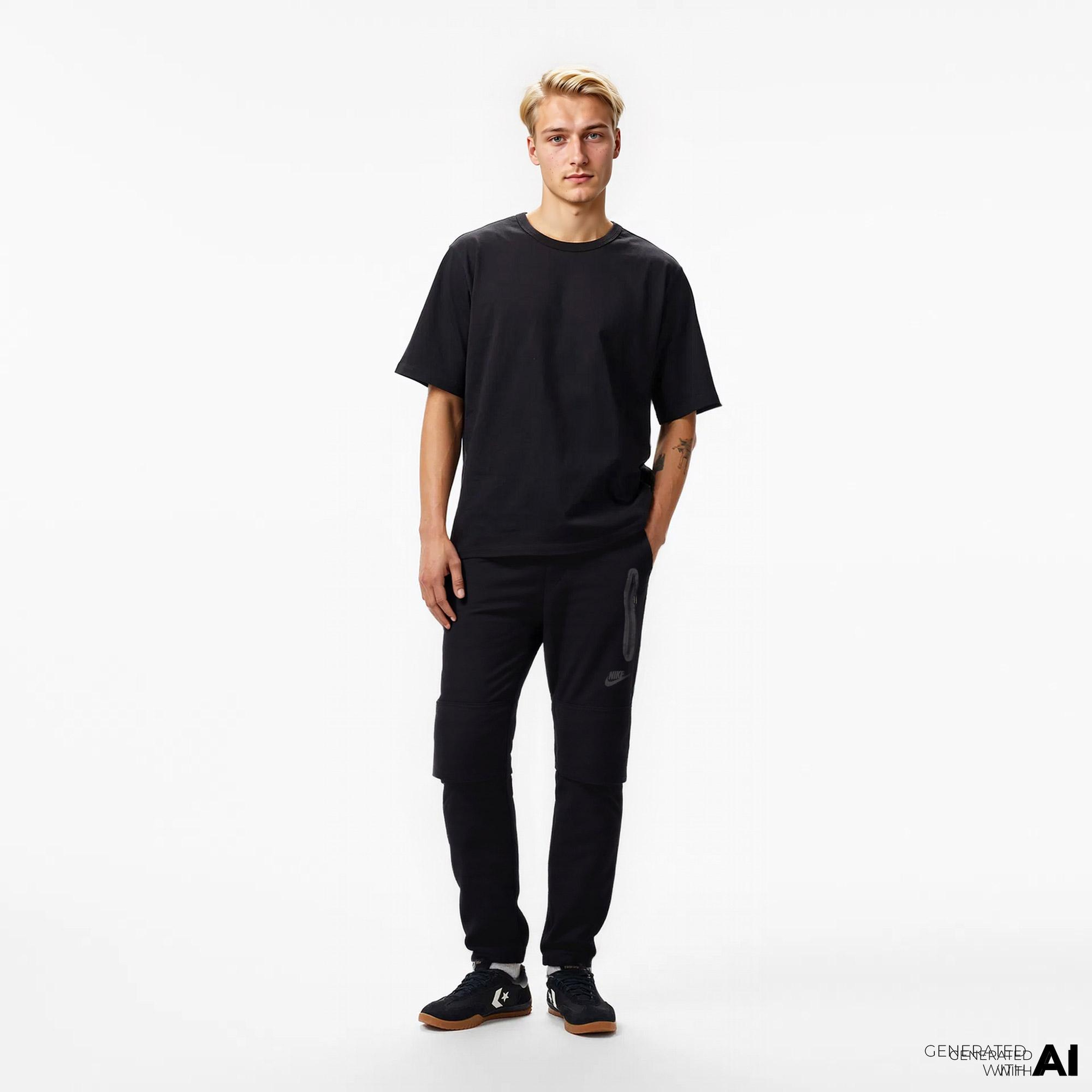 Nike Tech Woven Erkek Siyah Eşofman Altı