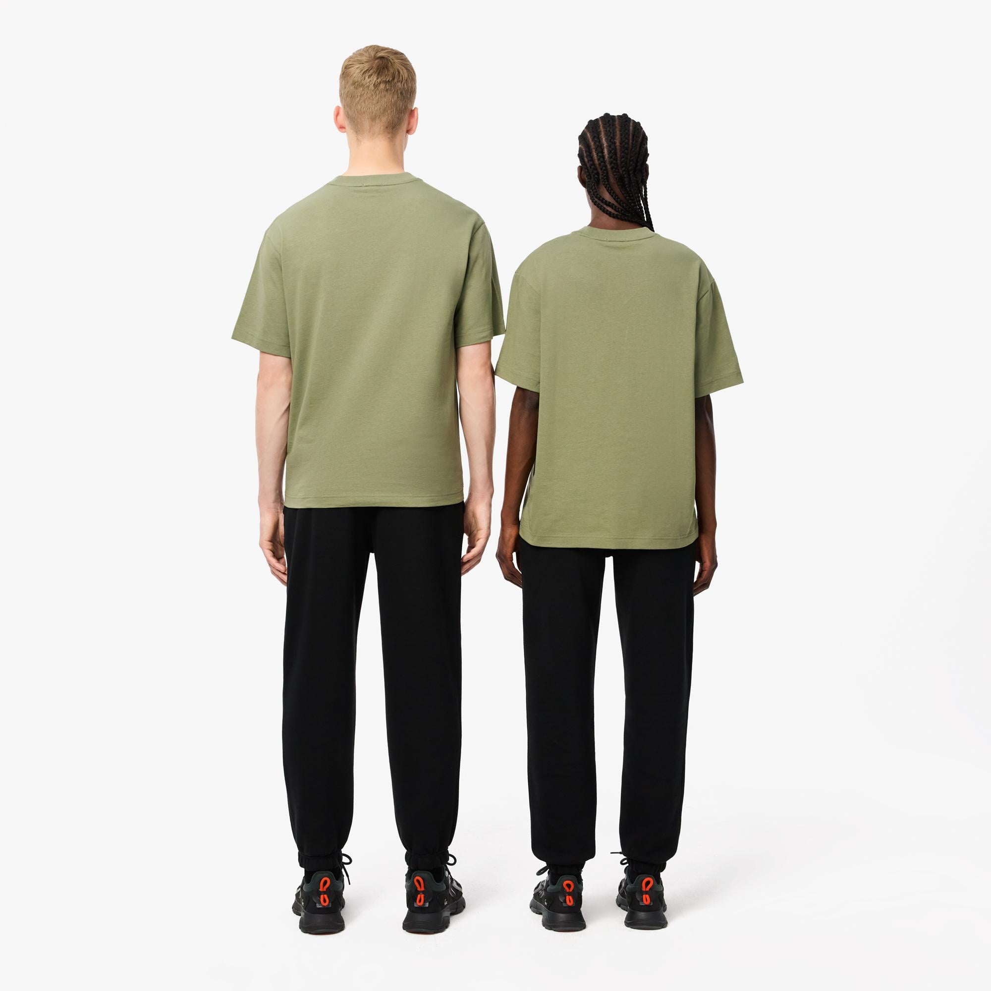 Lacoste Relaxed Fit Unisex Siyah Eşofman Altı